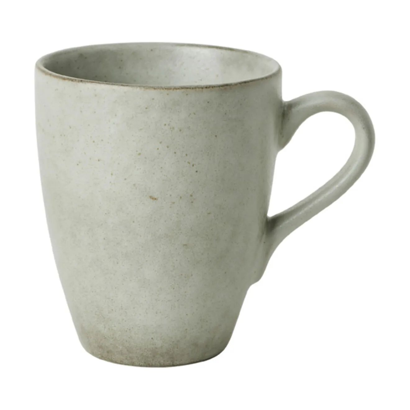 Broste Copenhagen Krus og kopper med hank Nordic Marsh Krus i Light Dusty Green, 1