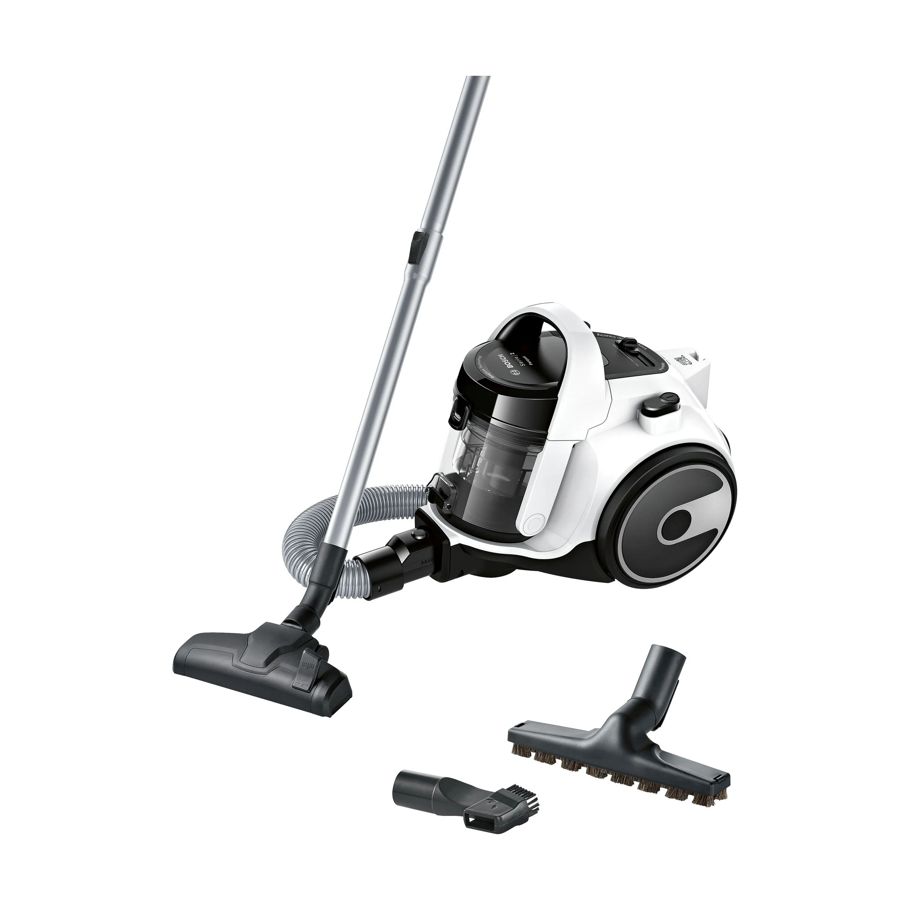 Bosch Støvsugere Poseløs støvsuger BGS05A322 Serie 2 i Hvid, 1