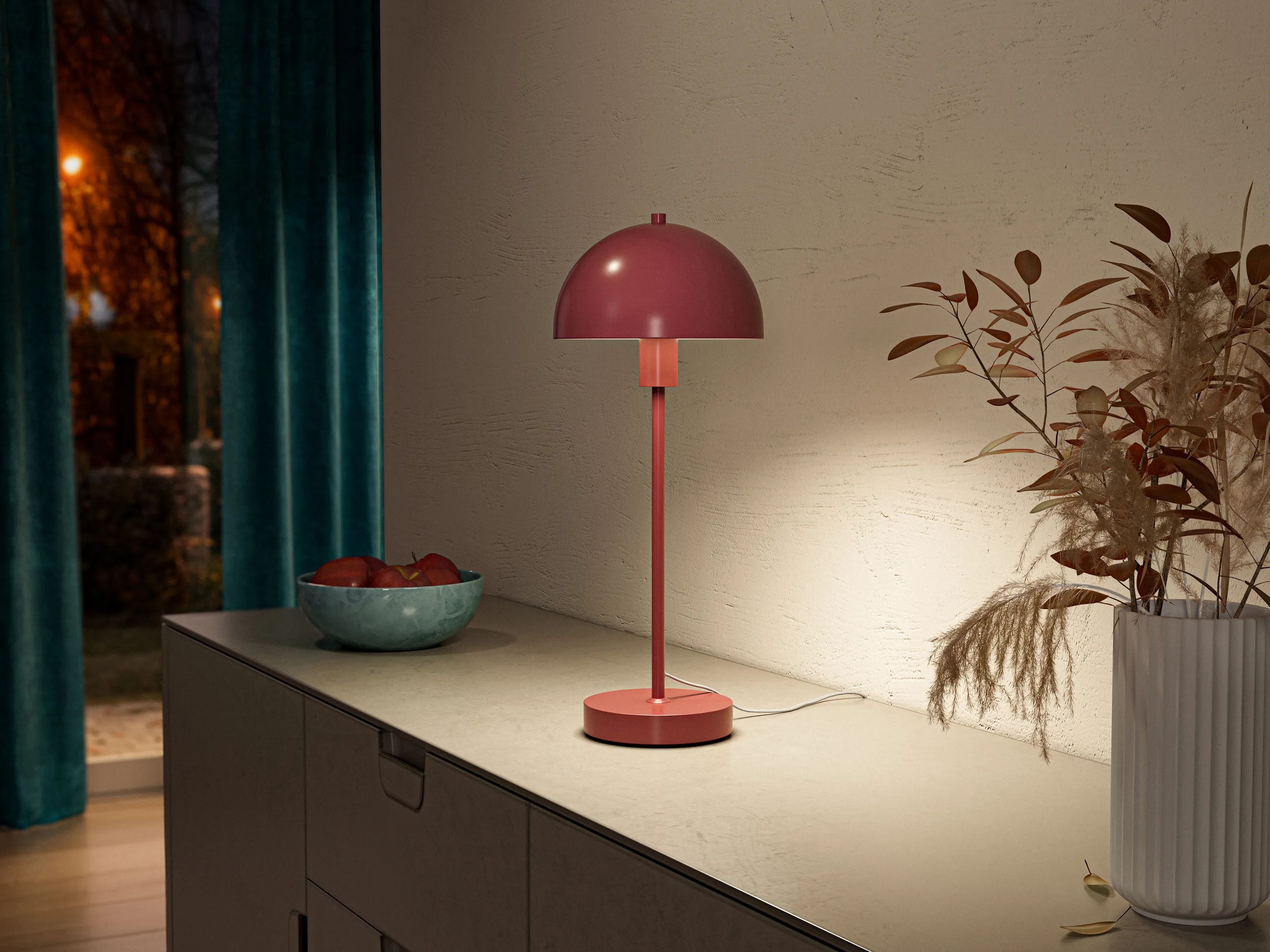 Herstal Bordlamper Vienda Bordlampe i Autumn Leaf, 47,5 cm, 2