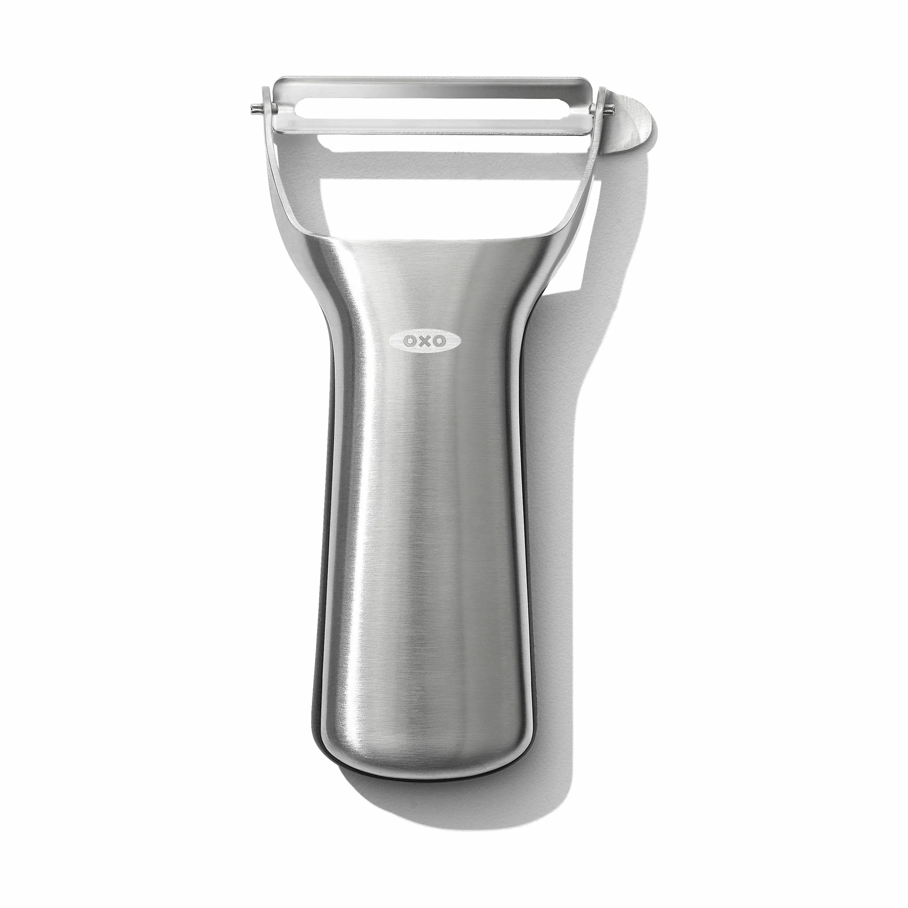OXO Grøntsags- og kartoffelskrællere STEEL Y-Model Skrællekniv i B7,4 x L12,4 cm, 1