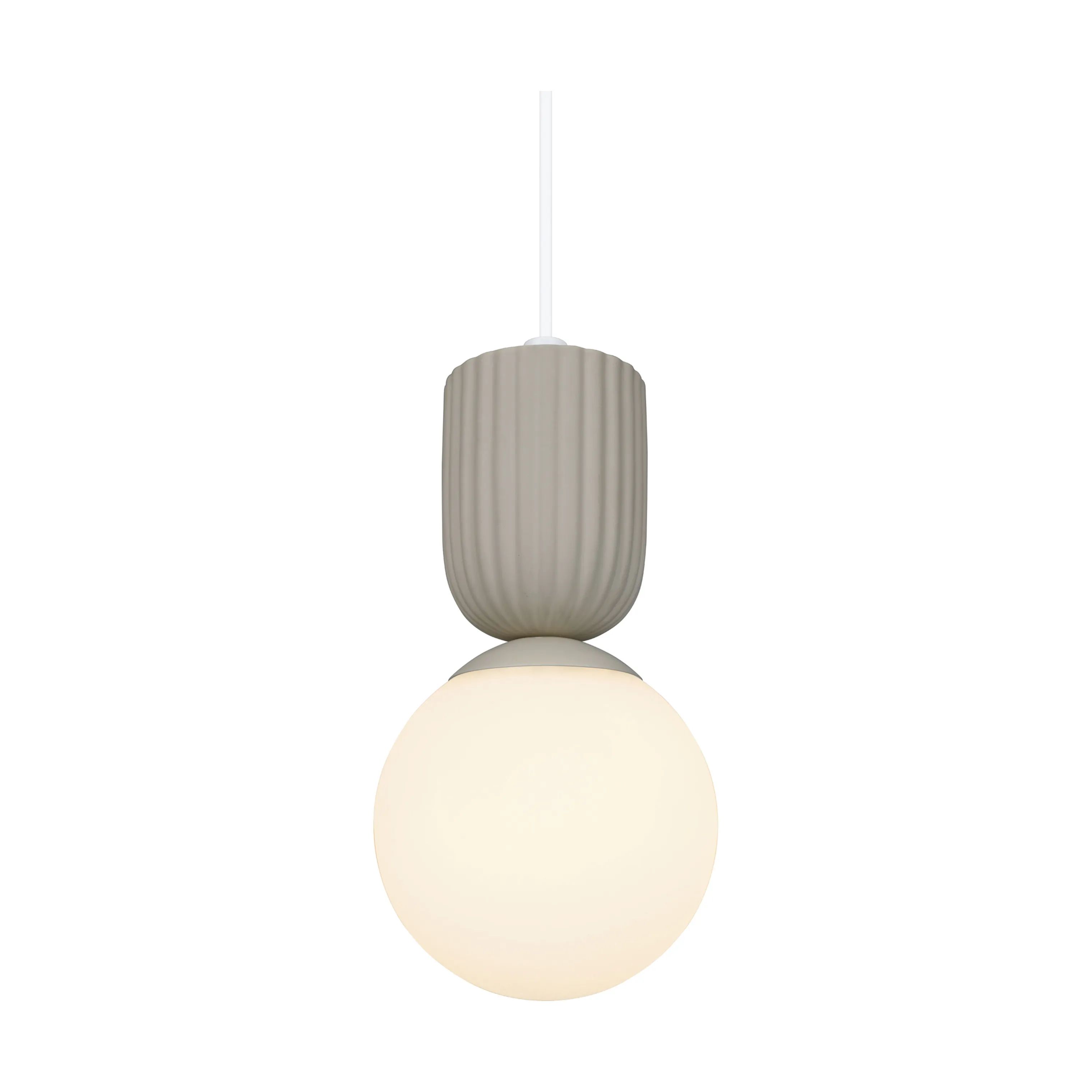 Nordlux Pendler Sadie Pendel i Beige / Opal, 5