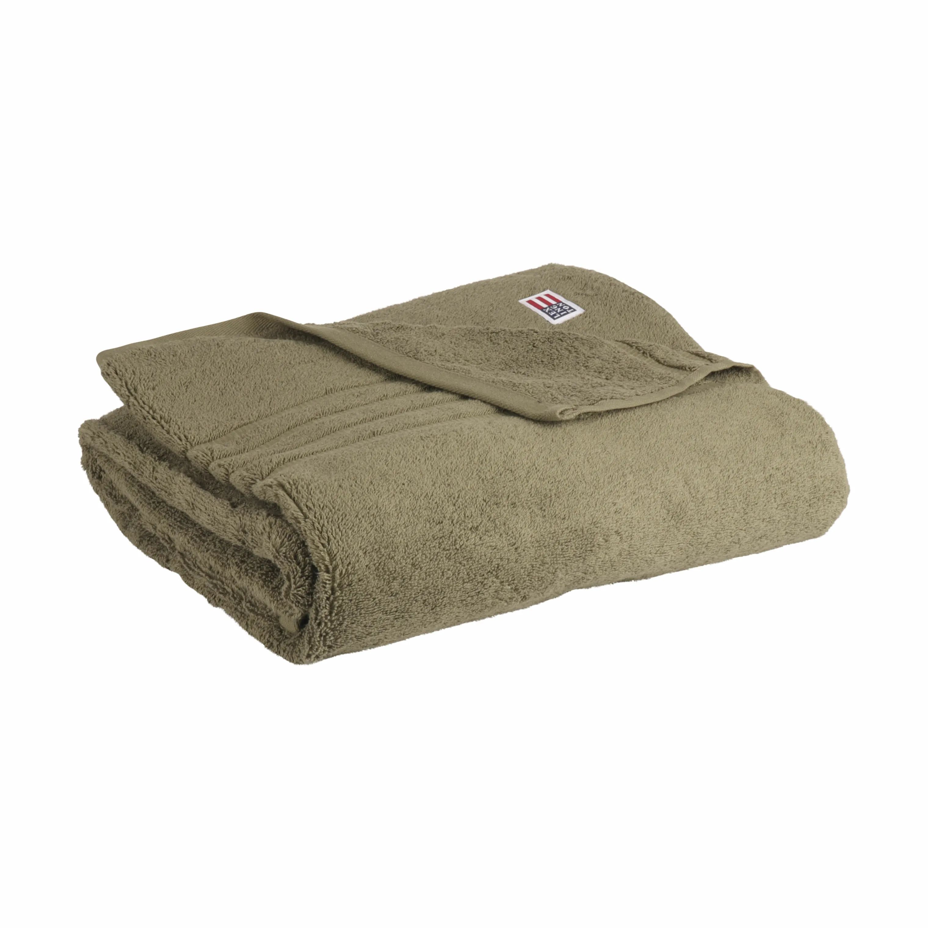 Lexington Håndklæder Icons Original Håndklæde i Dusty Olive, B100 x L150 cm, 1