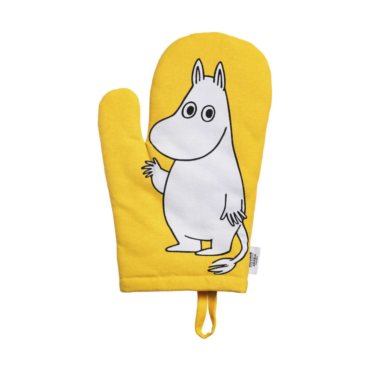 Moomin Arabia Grydelapper Arabia Køkken Ovnhandske i Gul, 1