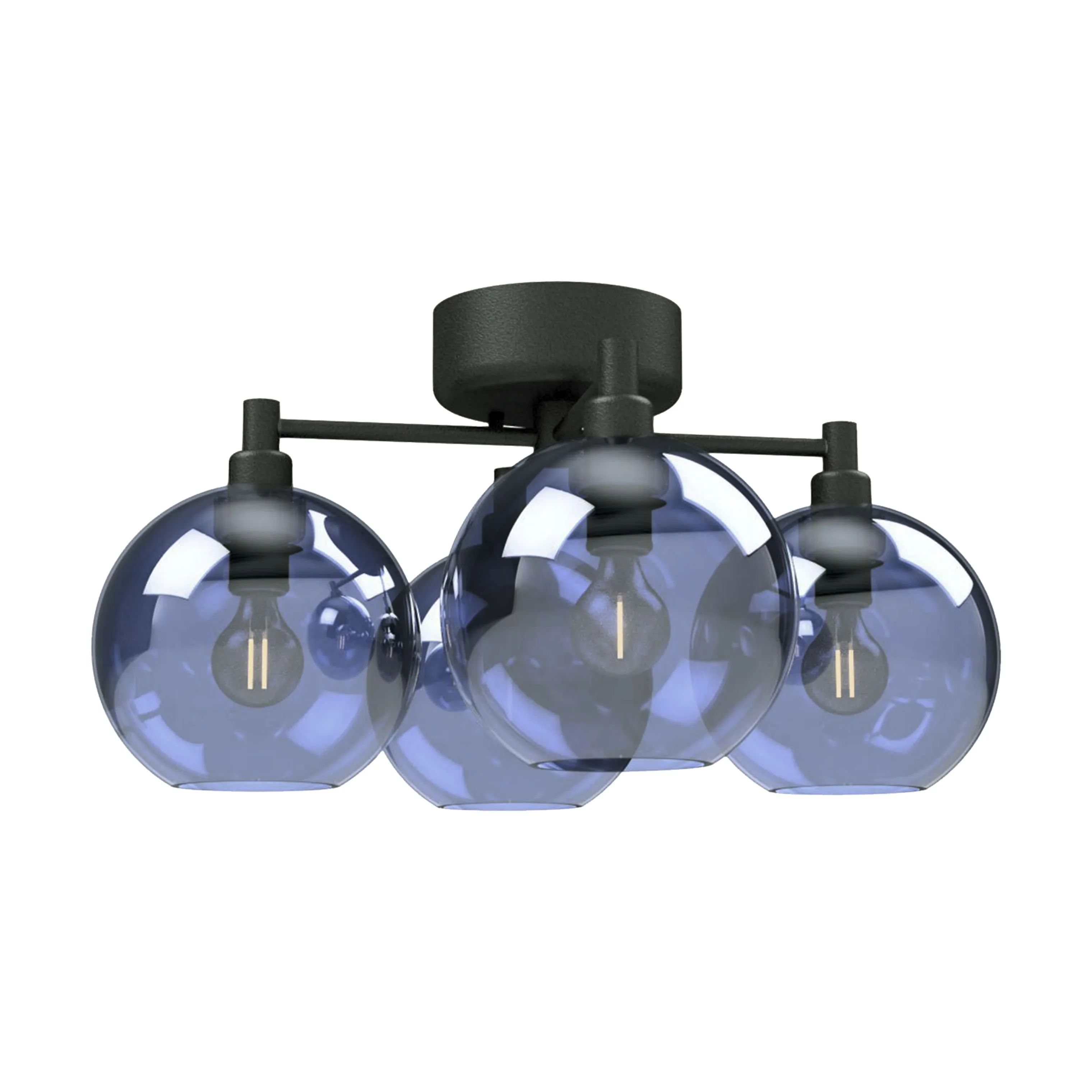 Belid Loftlamper Gloria Loftlampe i Blå/sort, 46 cm, 1