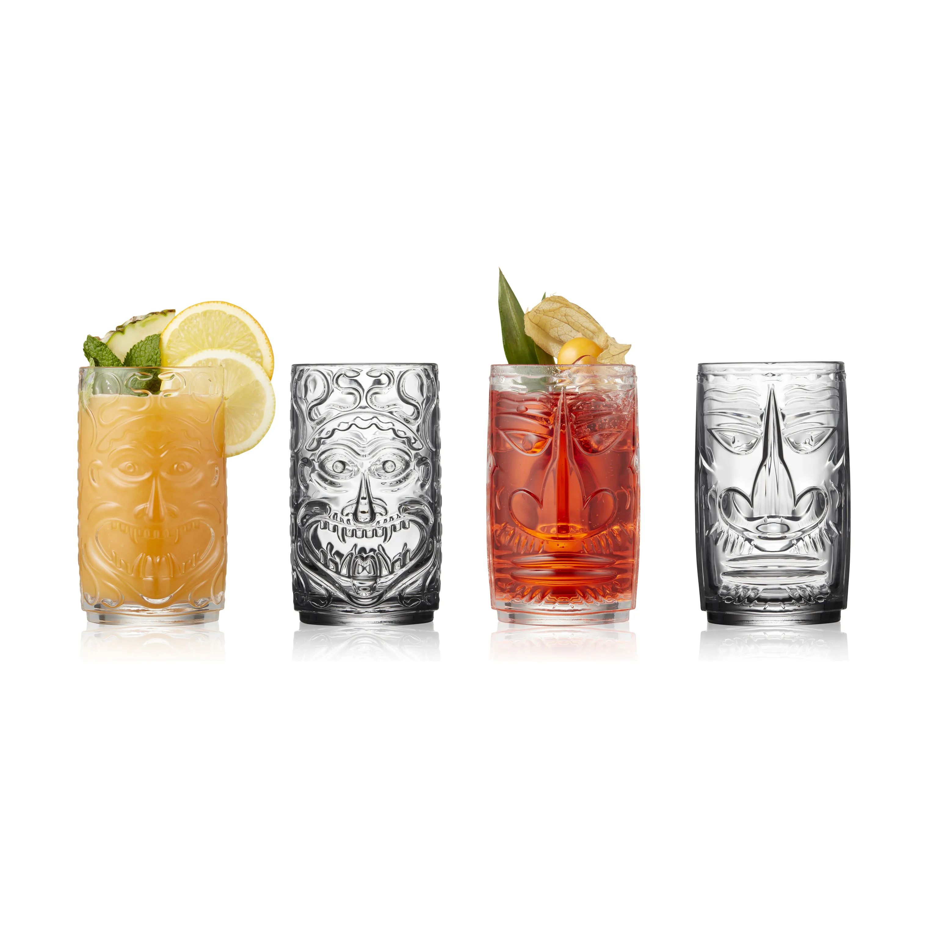 Lyngby Glas Cocktailglas Tiki Cocktailglas - 4 stk. i Klar, 1