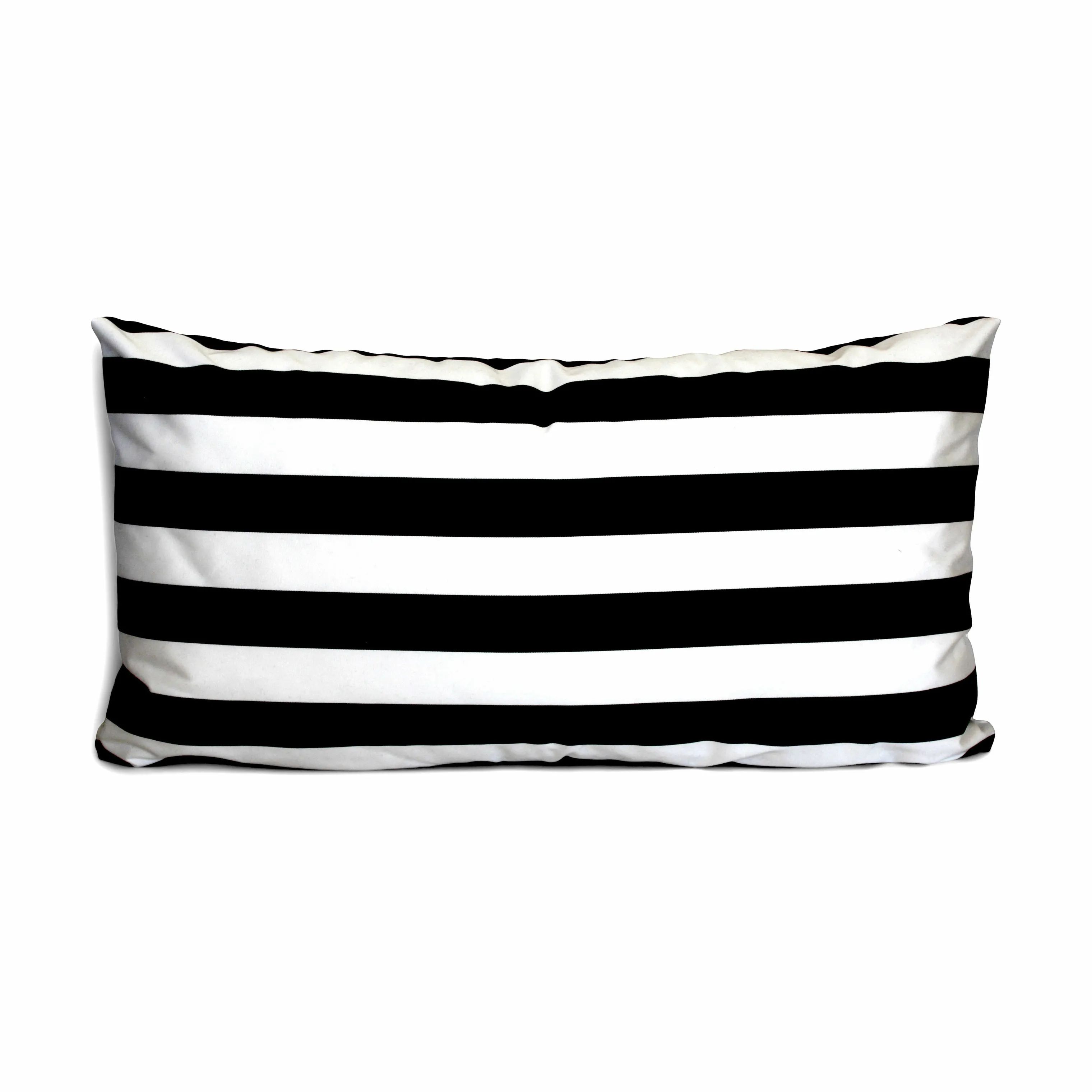 TRIMM Copenhagen Havehynder Pude i Graphite/hvid, H42 x B80 cm, 1