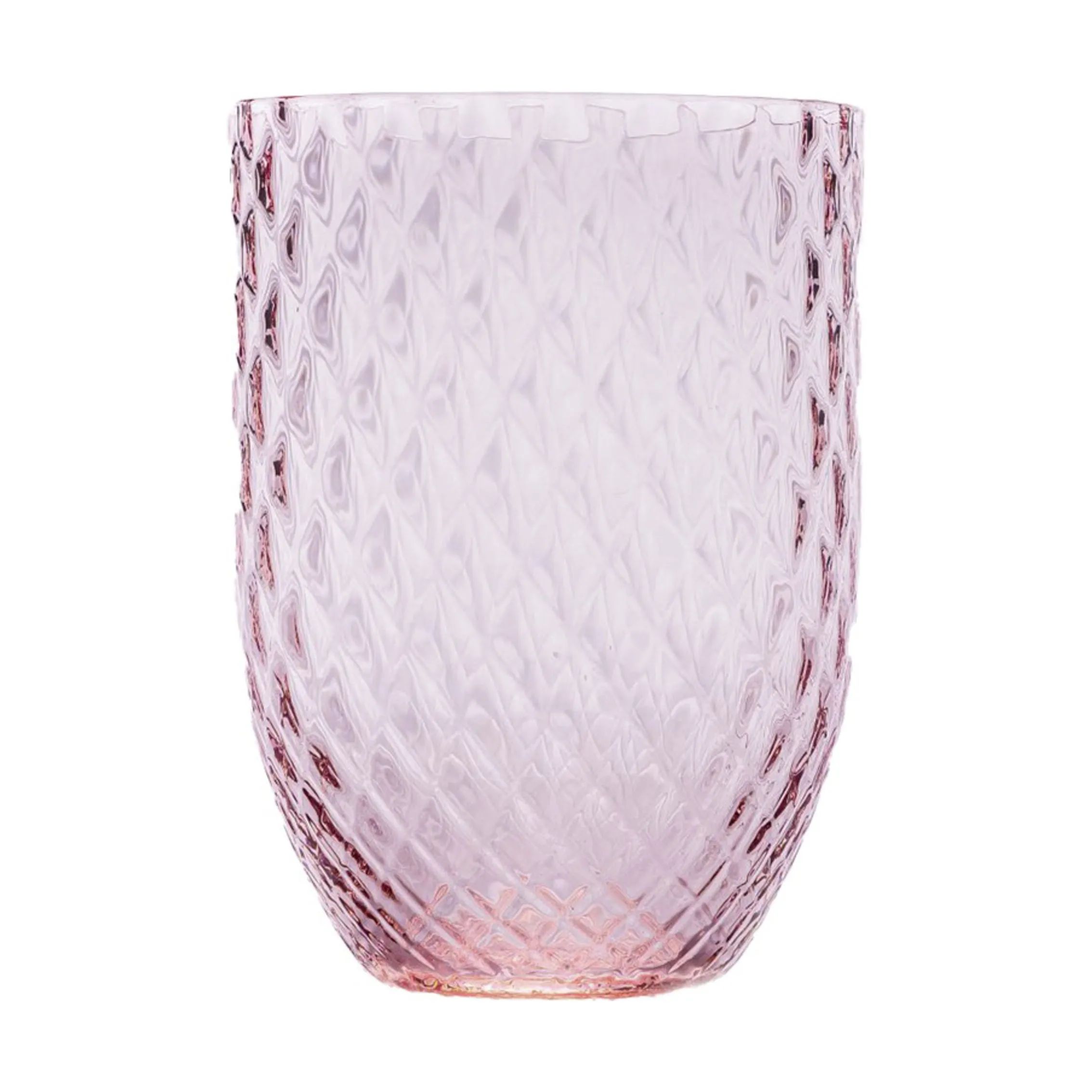 Anna von Lipa Vandglas Harlequin Vandglas i Rosa, 1