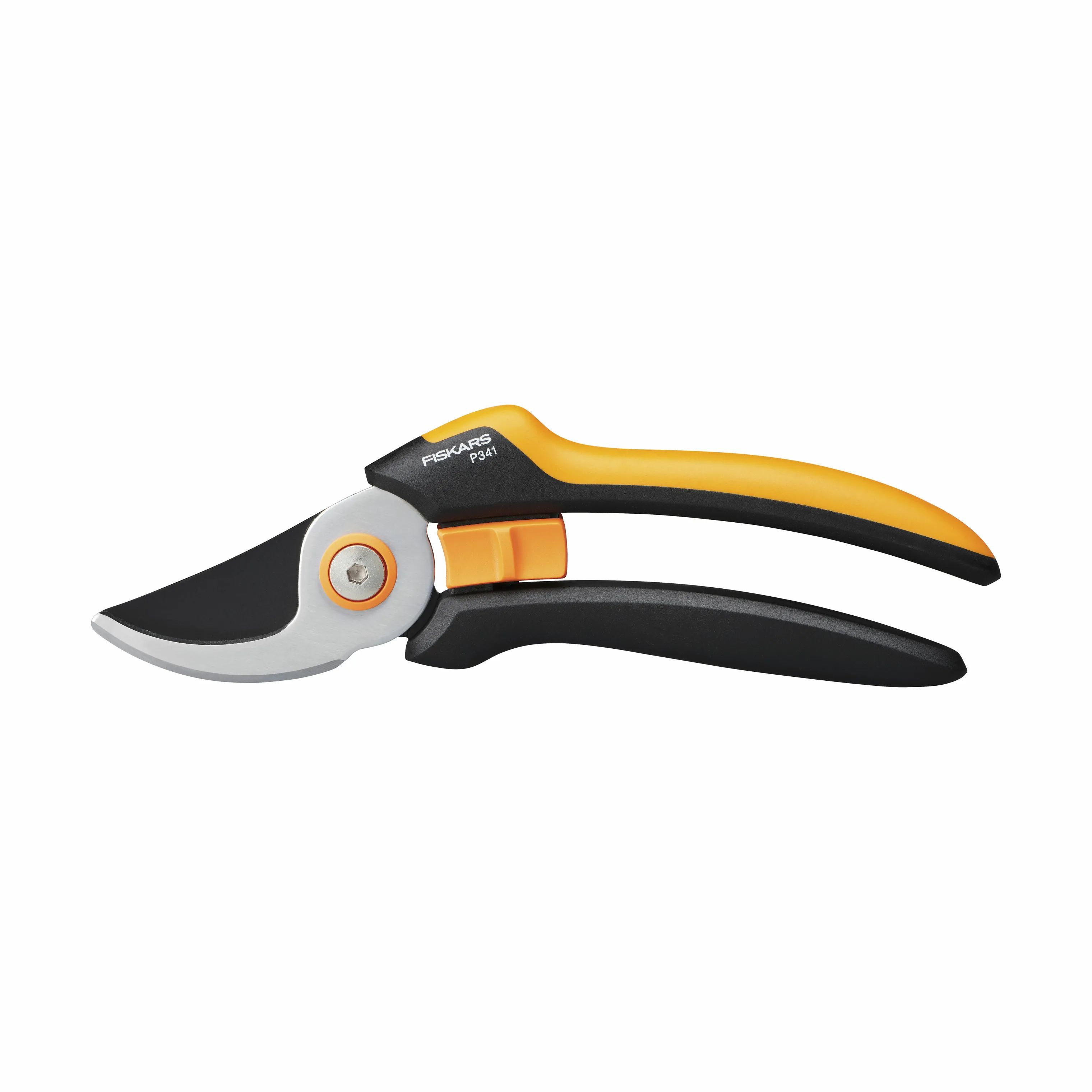 Fiskars Haveredskaber Solid Beskæresaks med sideskær (P341) i Sort/orange, 1