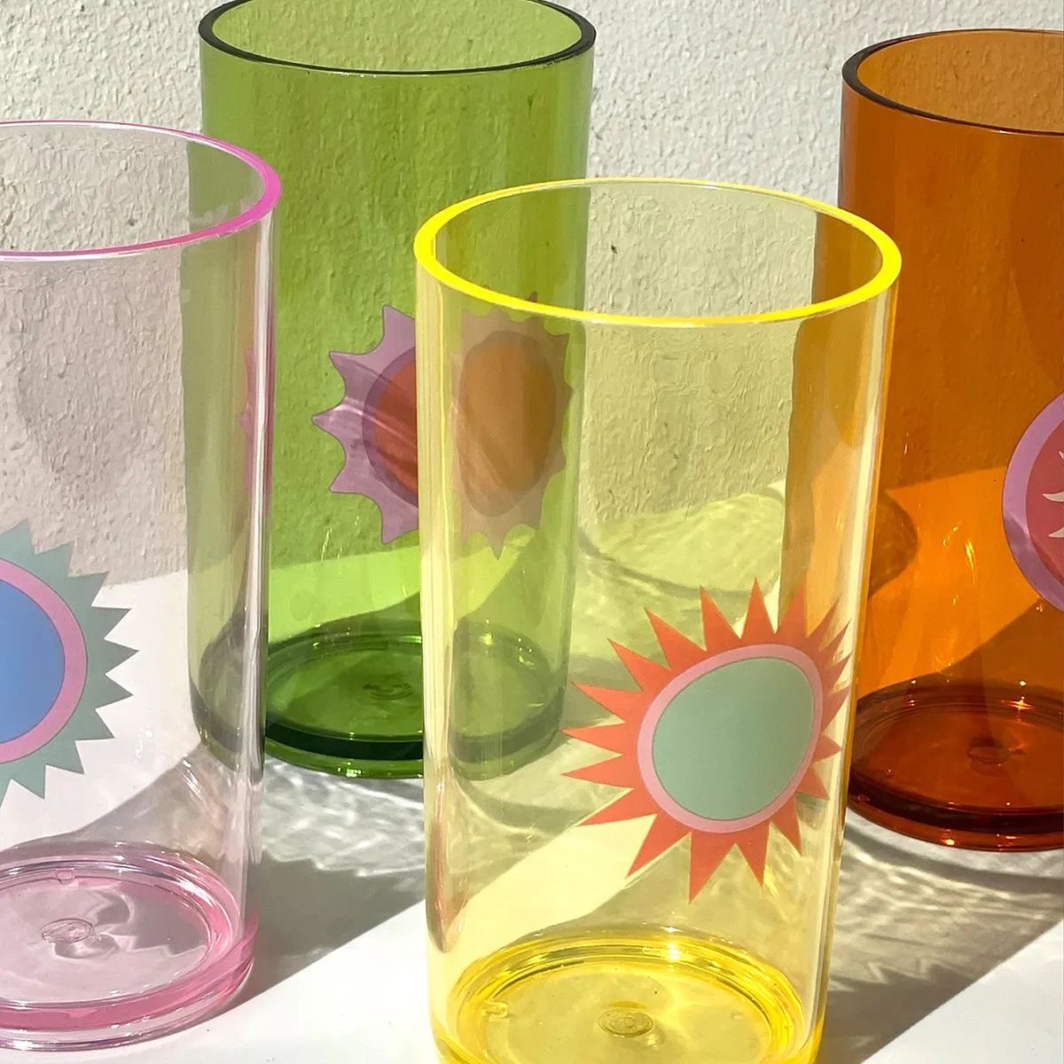 Sunnylife Cocktailglas Rio Sun Multi Rio Sun Drinksglas - 4 stk. i Multifarvet, 2