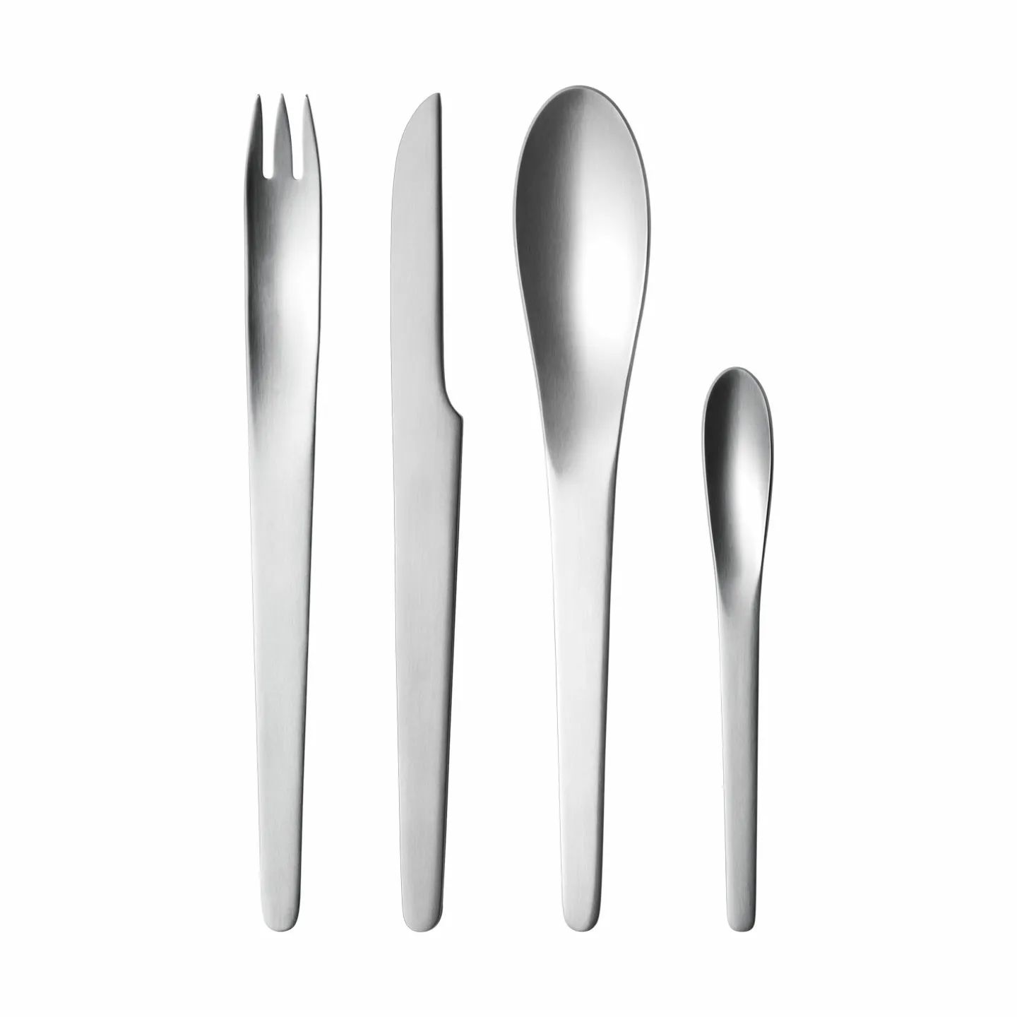 Georg Jensen Bestiksæt Arne Jacobsen Bestiksæt - 24 dele i Stål, 24 stk., 1