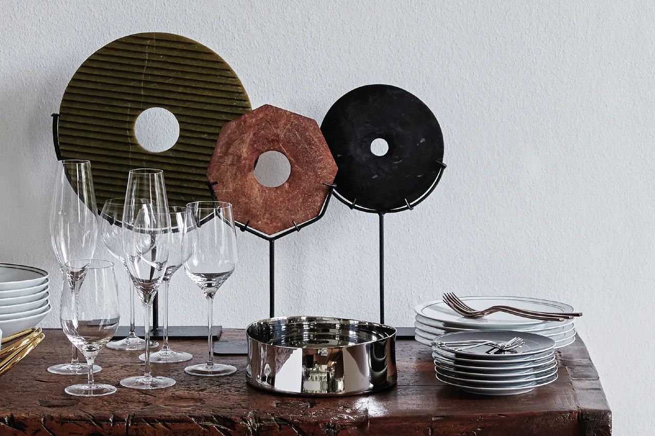 Sambonet Brødkurve Bamboo Brødkurv i Stål, 4