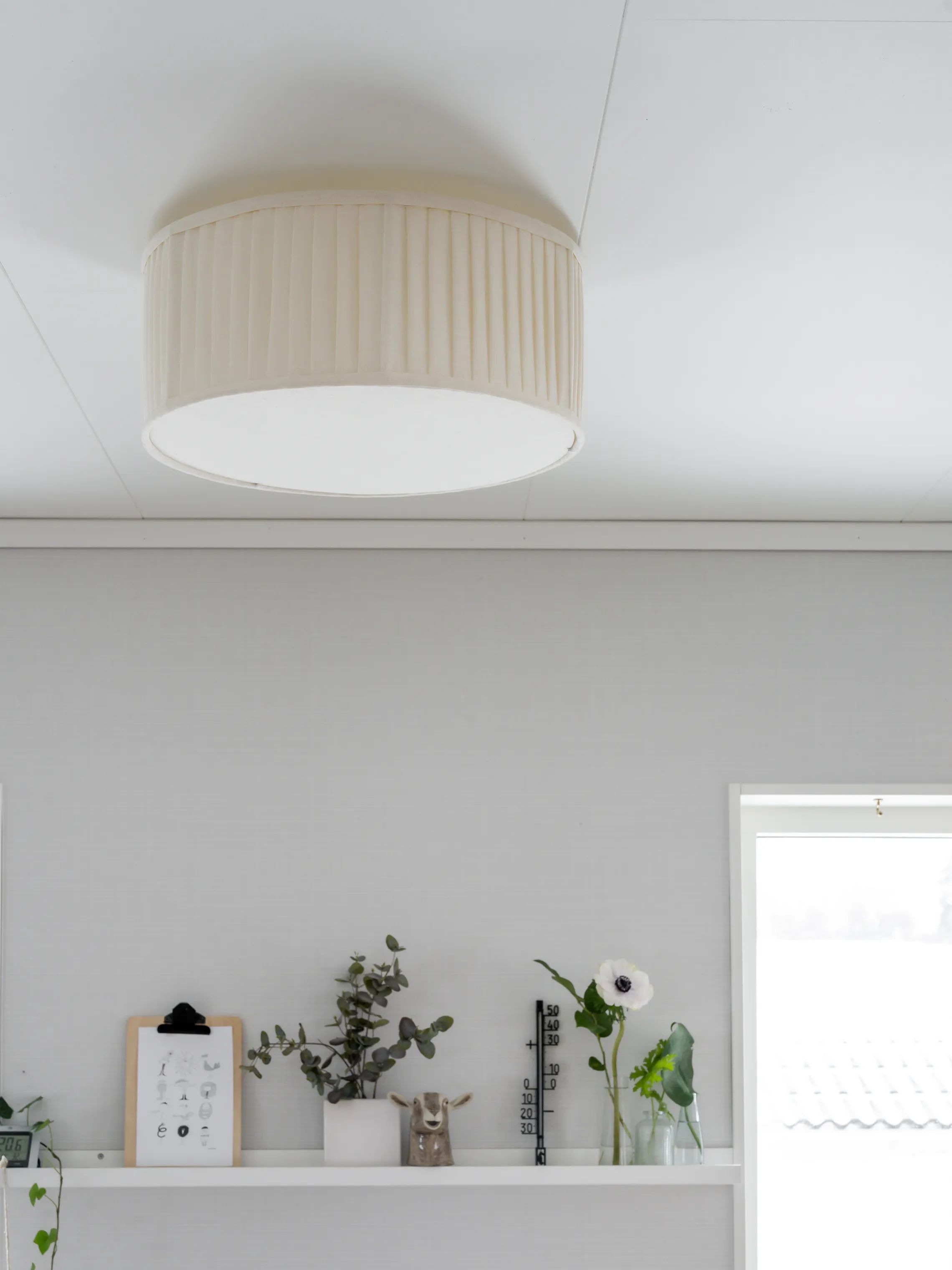 PR Home Loftlamper Plissé Loftlampe i Offwhite, 3