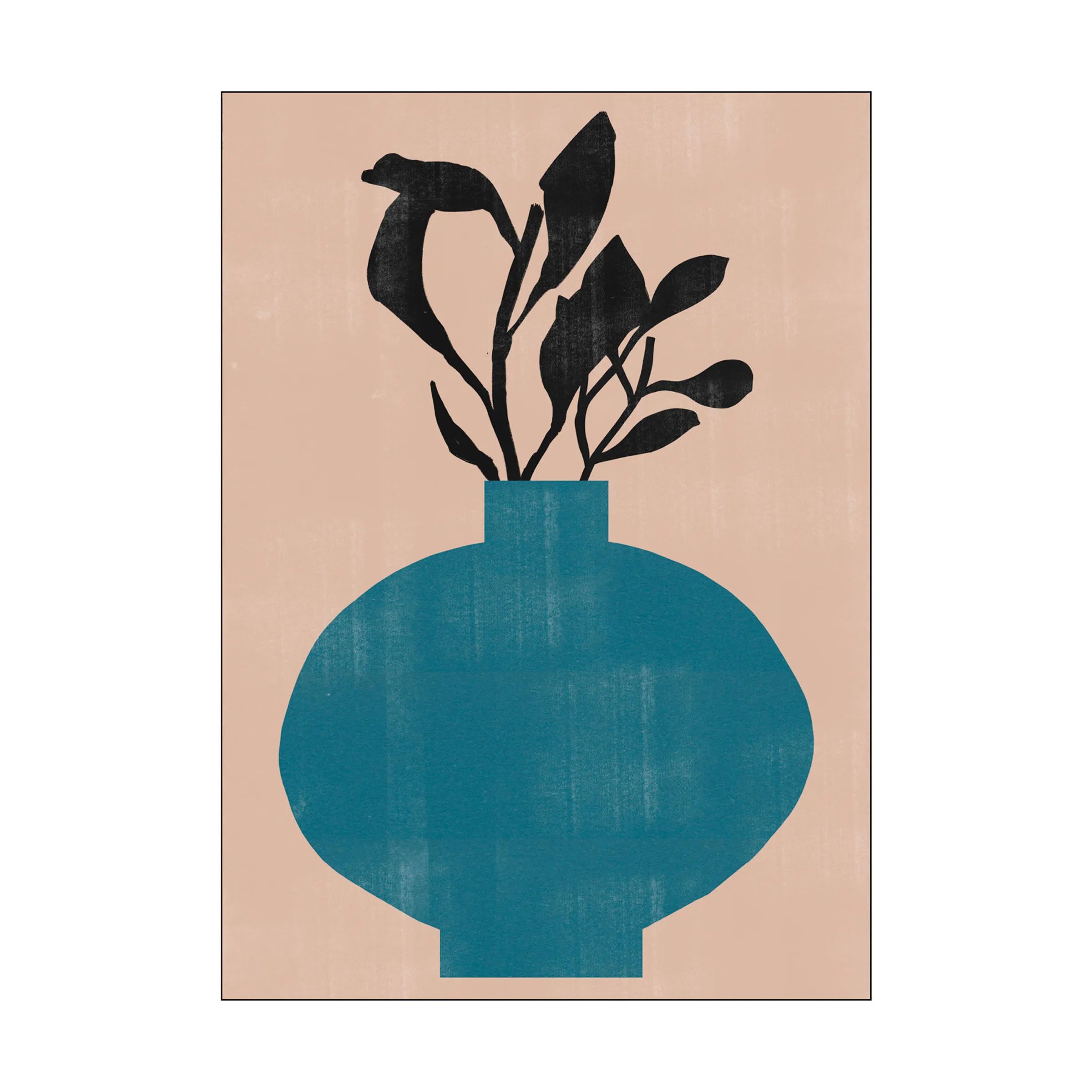 Poster&Frame Plakater Plakat - Vase No. 8 i Multifarvet, B50 x L70 cm, 1