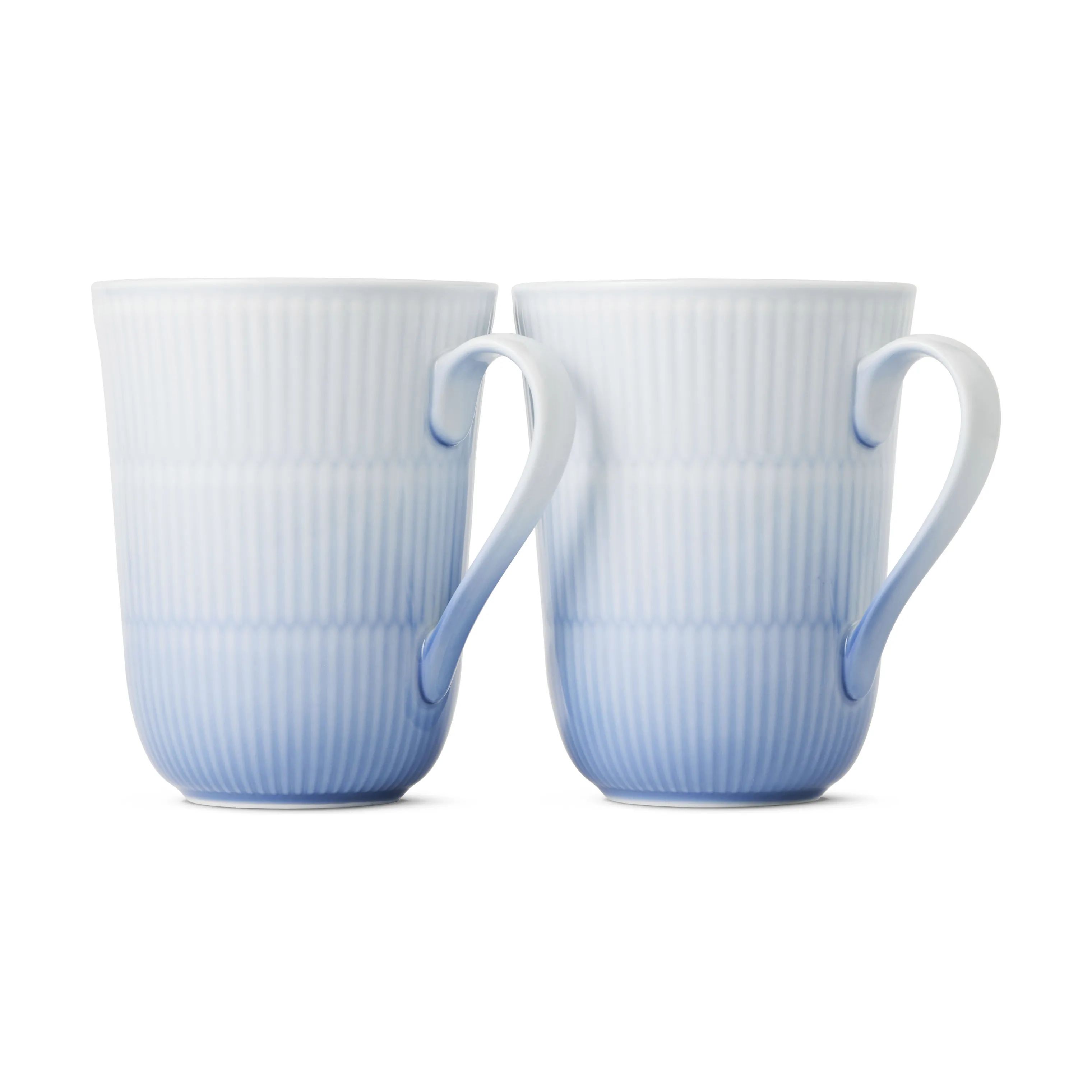 Royal Copenhagen Krus og kopper med hank Iris Krus - 2 stk. i Blå, 1