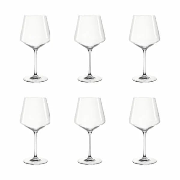 Leonardo Rødvinsglas Puccini Bourgogneglas - 6 stk. i Klar, 1