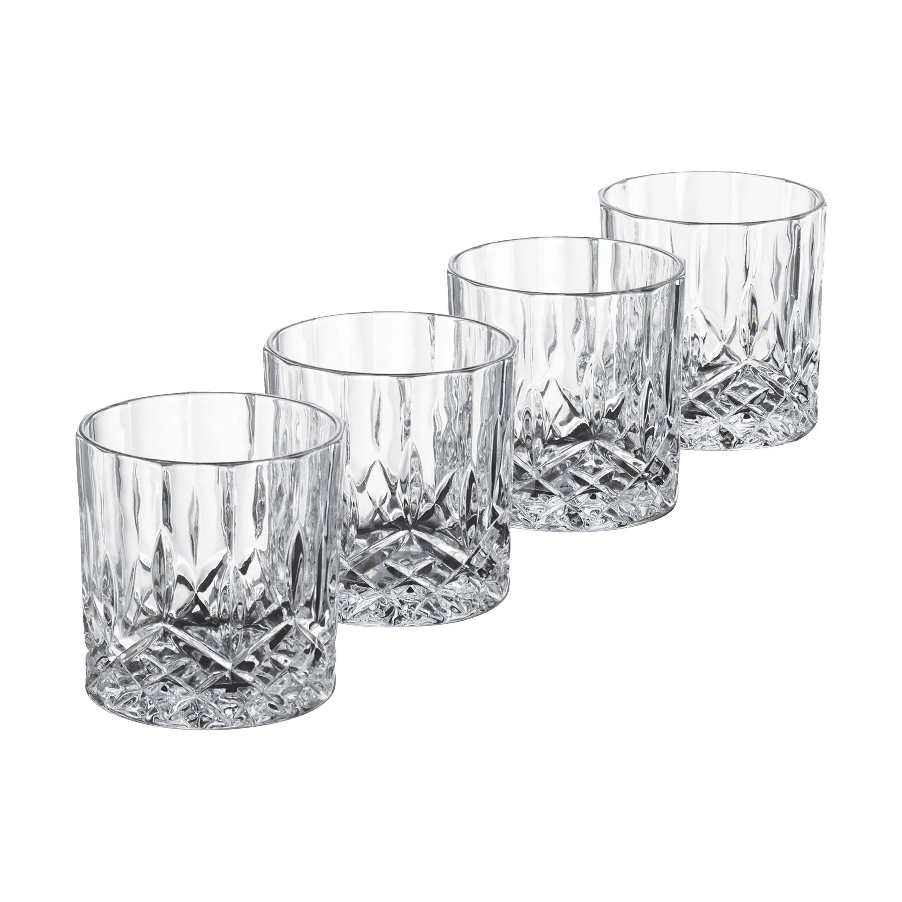 Aida Lowball glas Harvey Whiskyglas - 4 stk. i Klar, 1