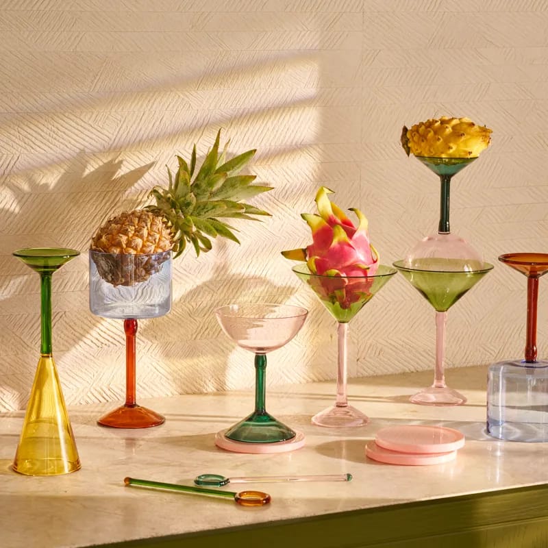 Urban Nature Culture Øvrigt bartilbehør Cocktail Rørepinde - 2 stk. i Multifarvet, 2