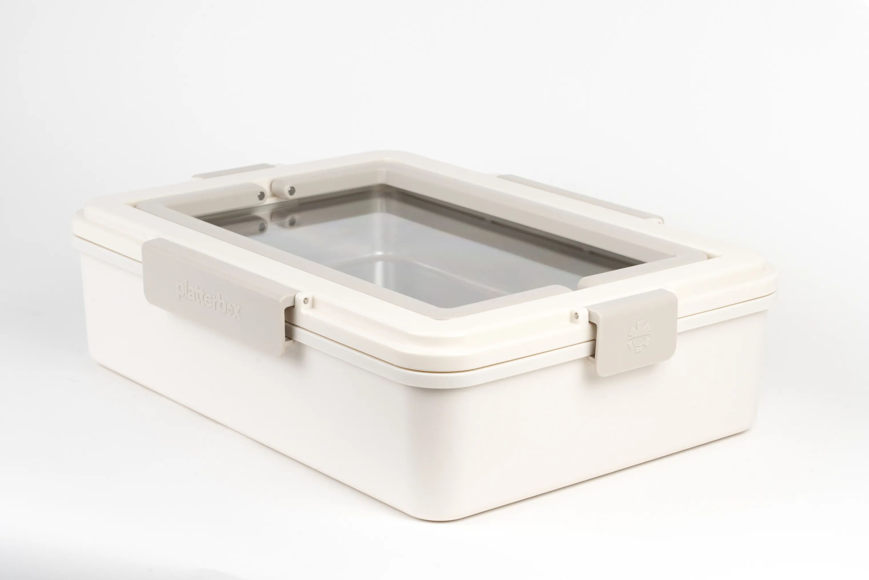 Platterbox Opbevaringsbokse Snack Box i Creme, 3