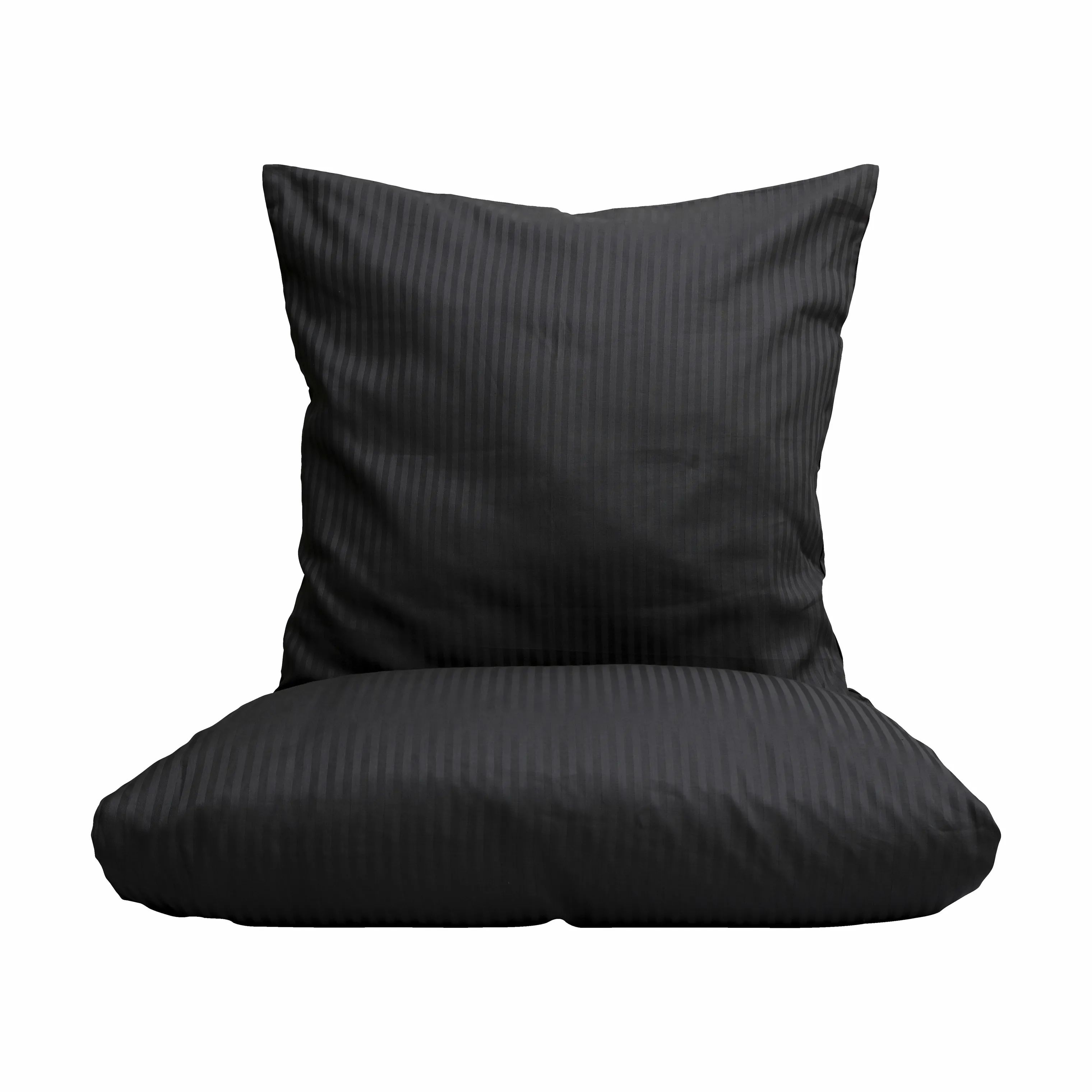 CASA Living Sengetøj Basic Sengetøj i Grå, B140 x L220 cm, 1