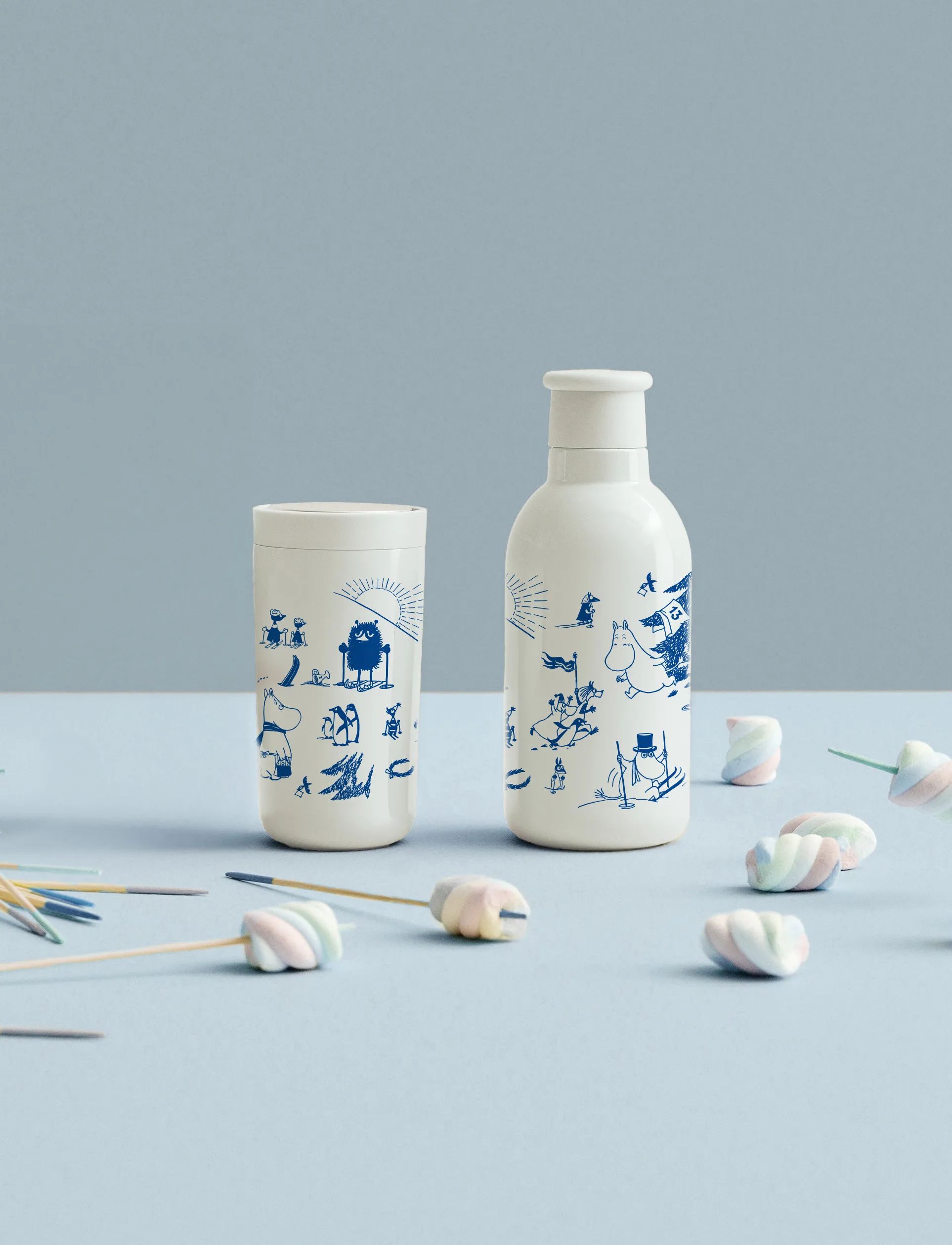 Rig-Tig Drikkedunke til børn Drink-It Drink It Moomin Termodrikkedunk i Courage, 2