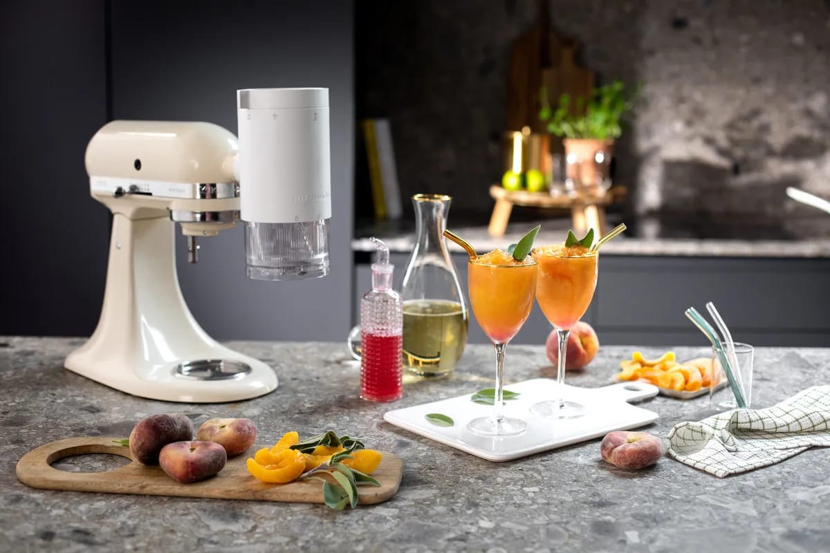 KitchenAid Tilbehør til røremaskiner Shave Ice Maskine i Hvid, 3