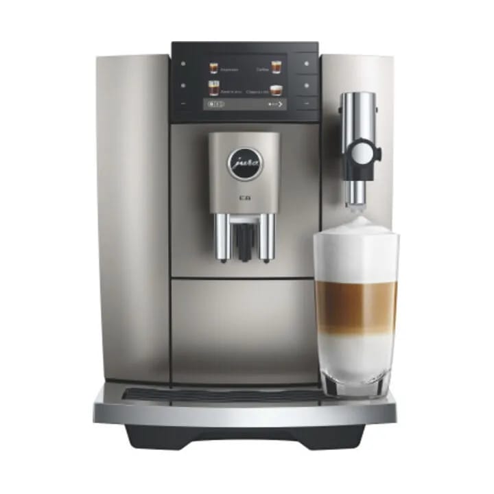 JURA Espressomaskiner E8 (EB) Espressomaskine E8 (ED) i Midnight silver, 2