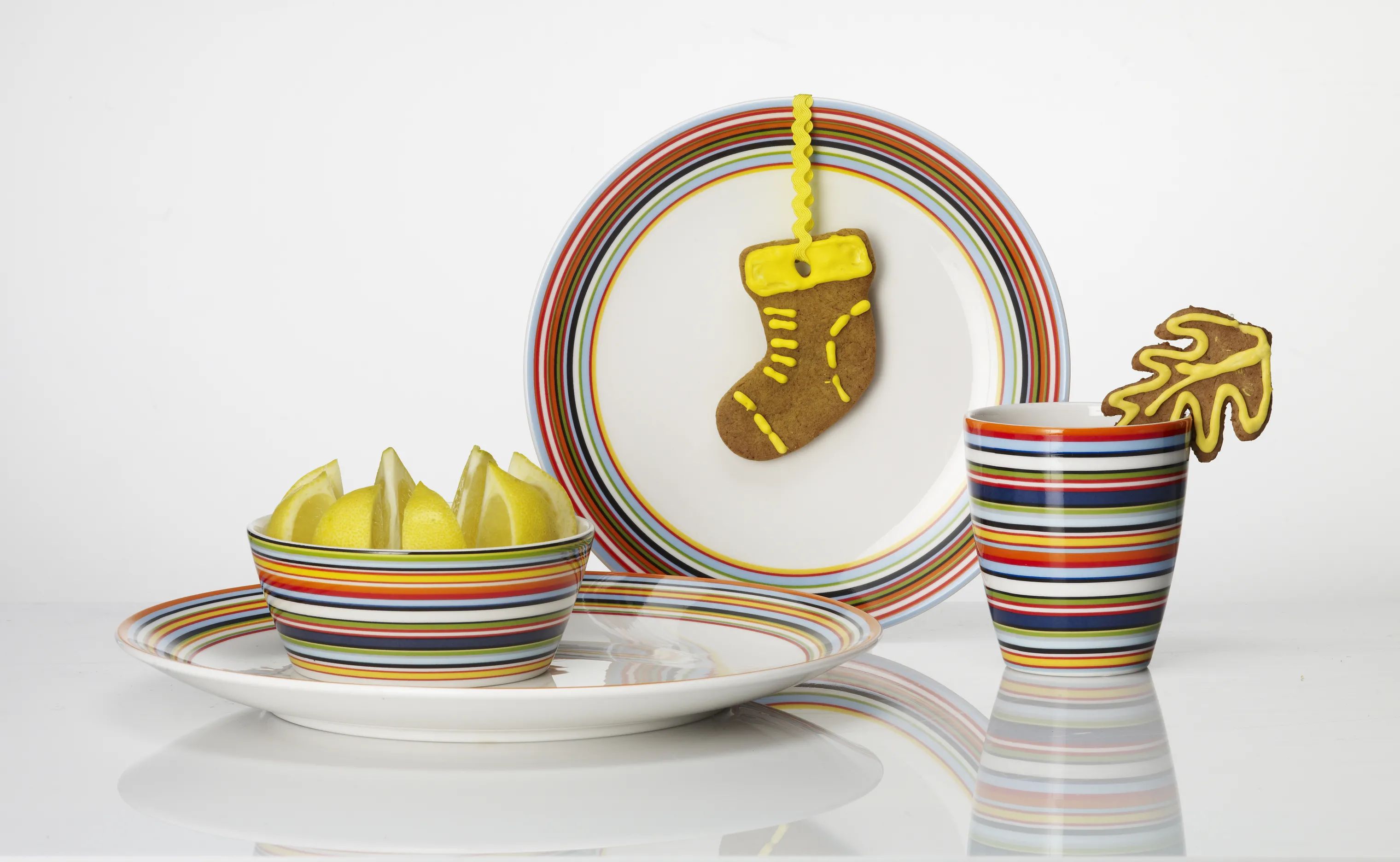 Iittala Frokosttallerkener Origo Tallerken i Orange, 2