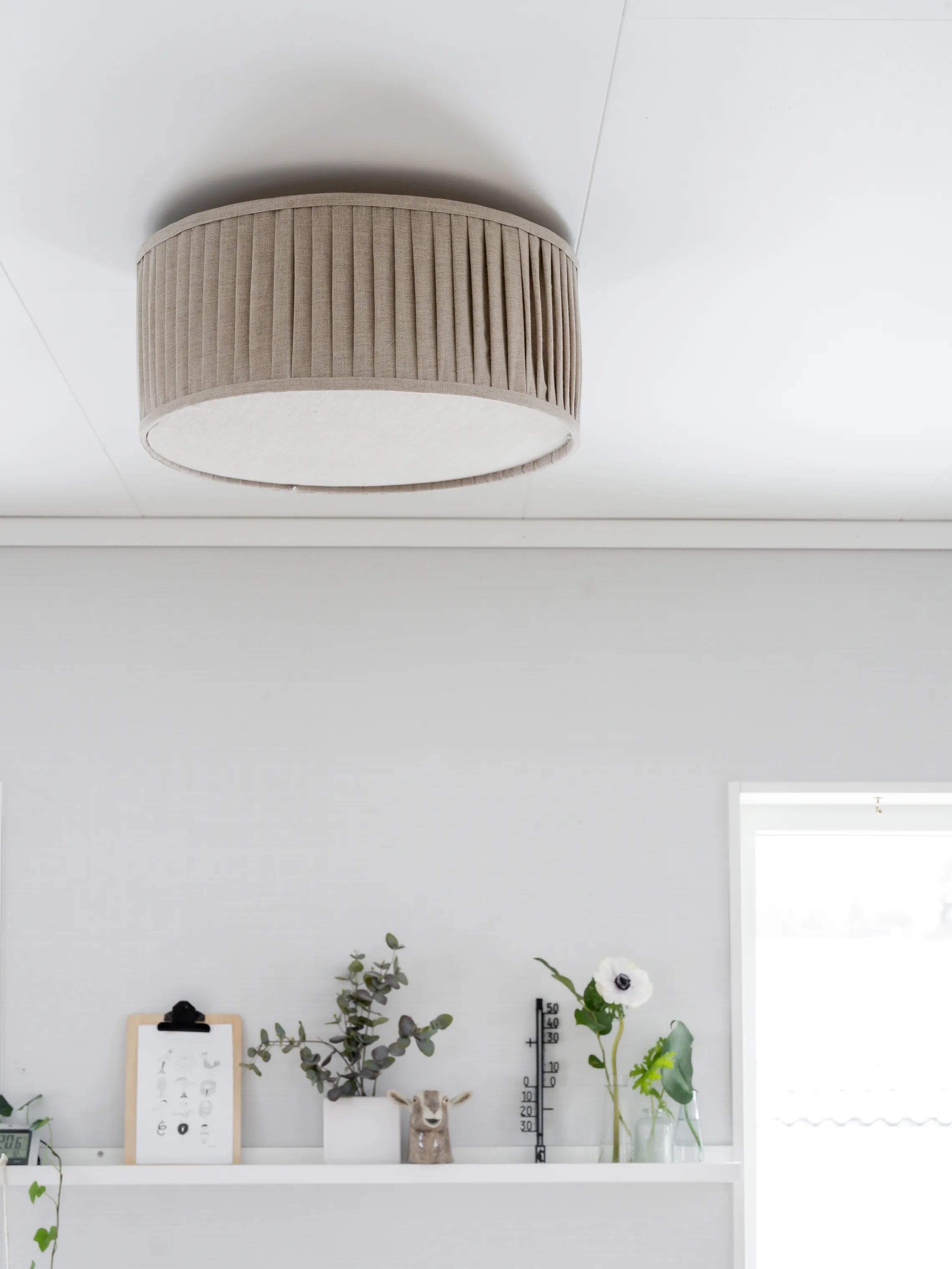 PR Home Loftlamper Plissé Loftlampe i Natur, 2
