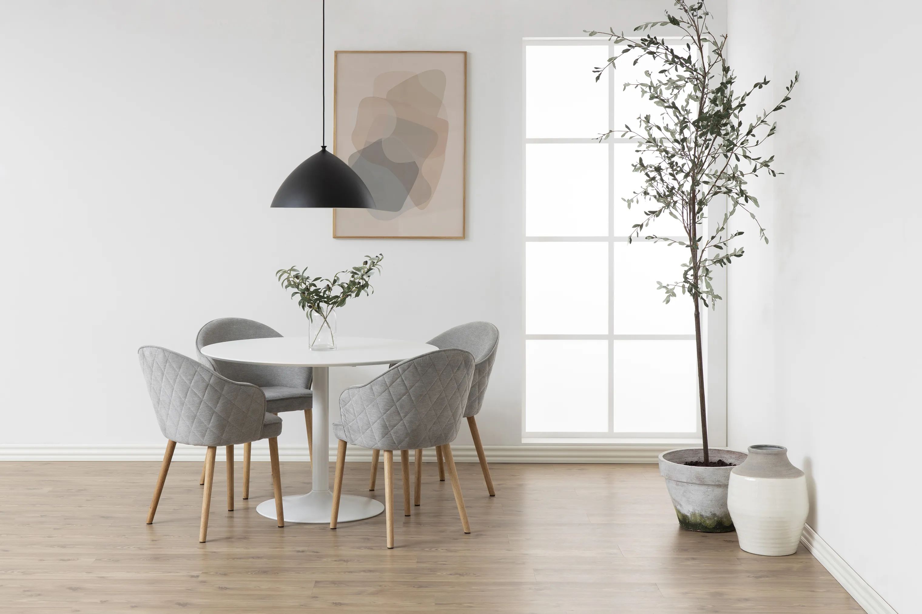 CASA Living Spiseborde Ibiza Spisebord i Hvid, 2