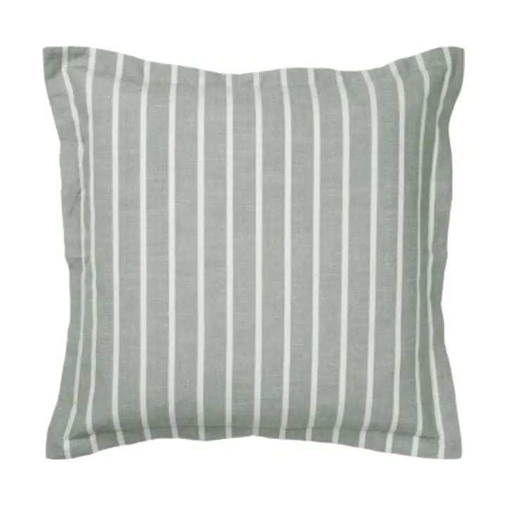 Broste Copenhagen Pyntepudebetræk Marta Pudebetræk i Agave Green/Light Beige, 1
