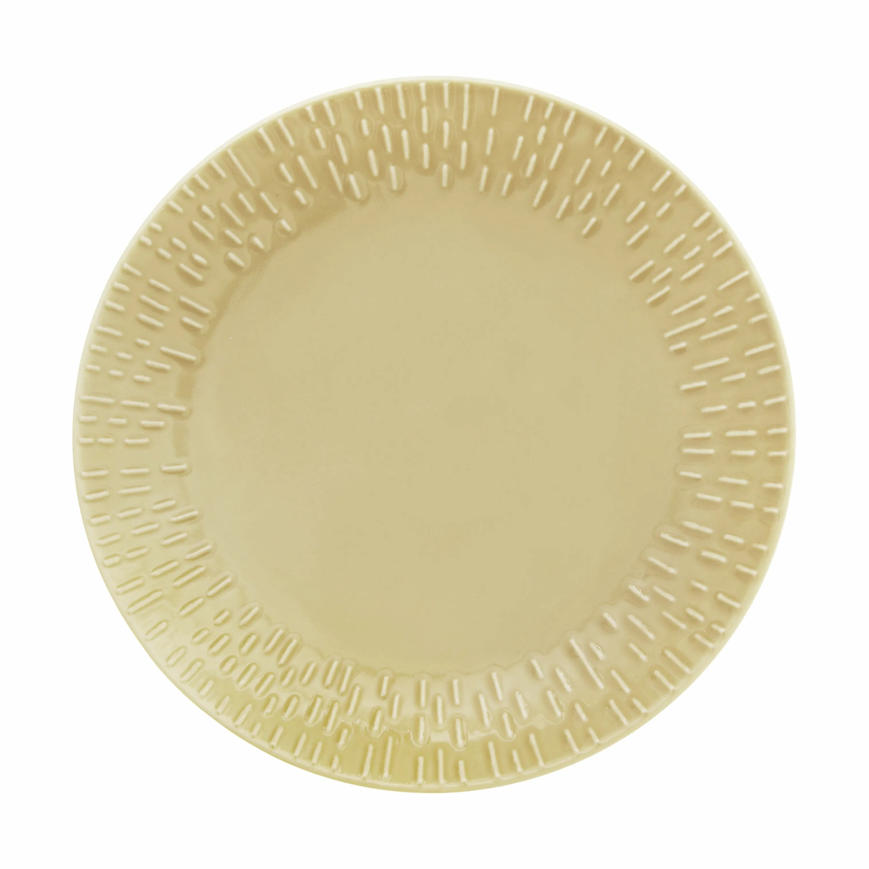 Life In Colour Kagetallerkener Confetti Desserttallerken i Mustard, 1