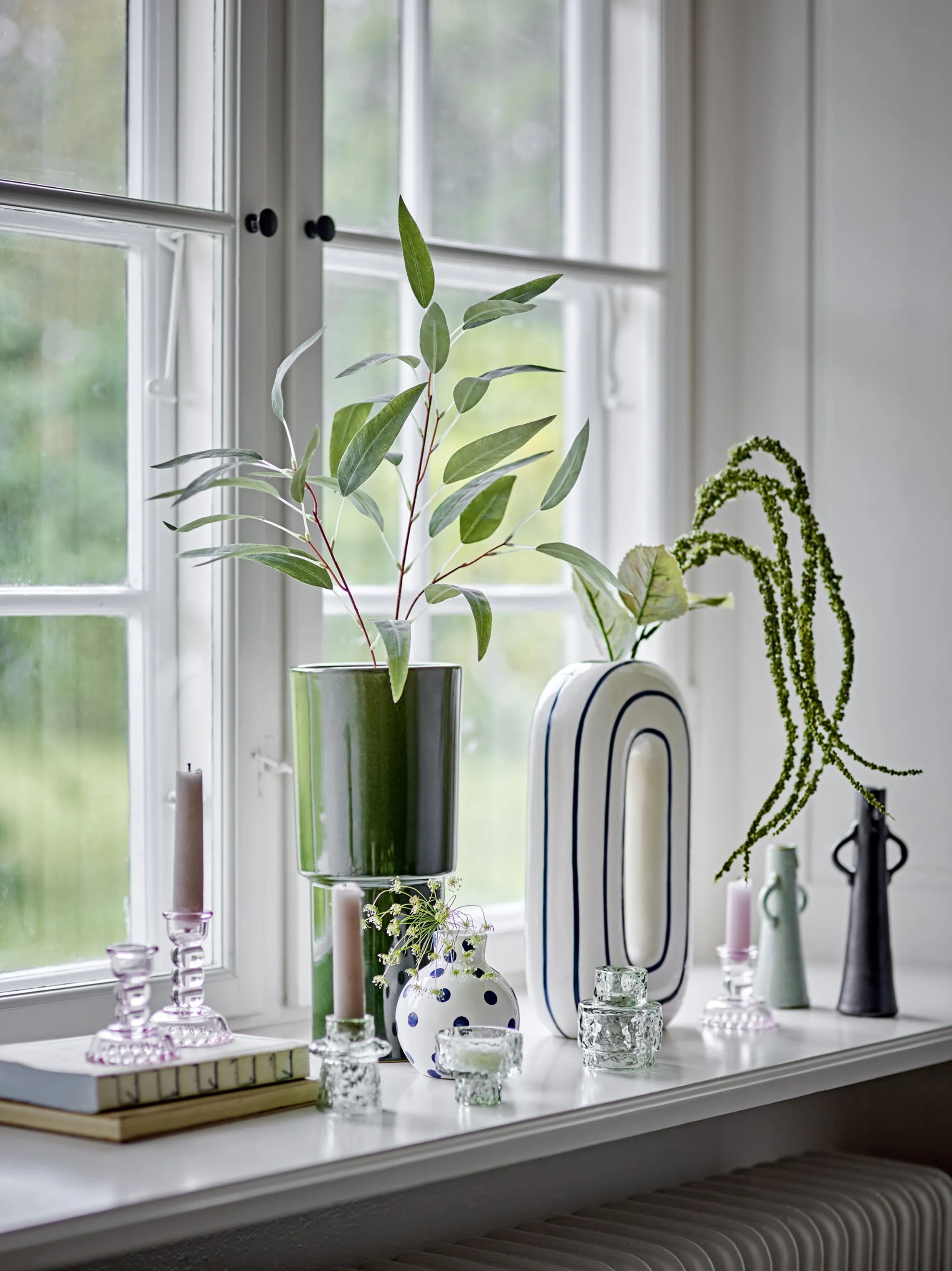 Bloomingville Vaser Mae Vase i Blå, 2