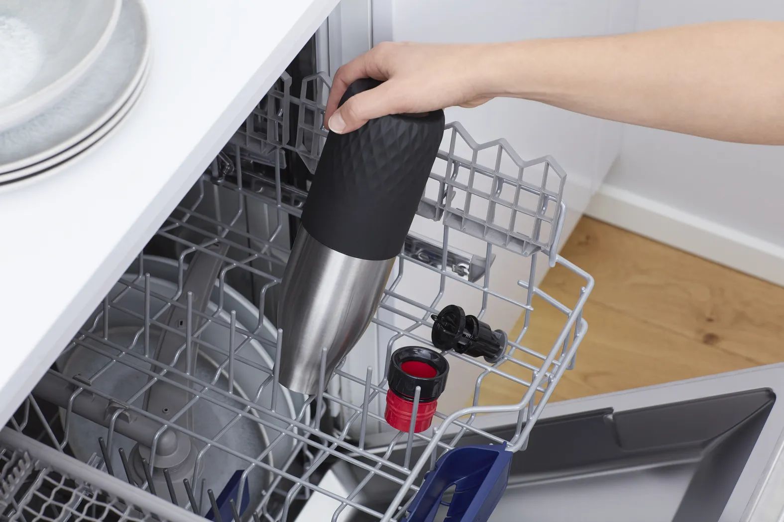 Tefal Termoflasker Bludrop Sleeve Termoflaske i Stål / Sort, 9