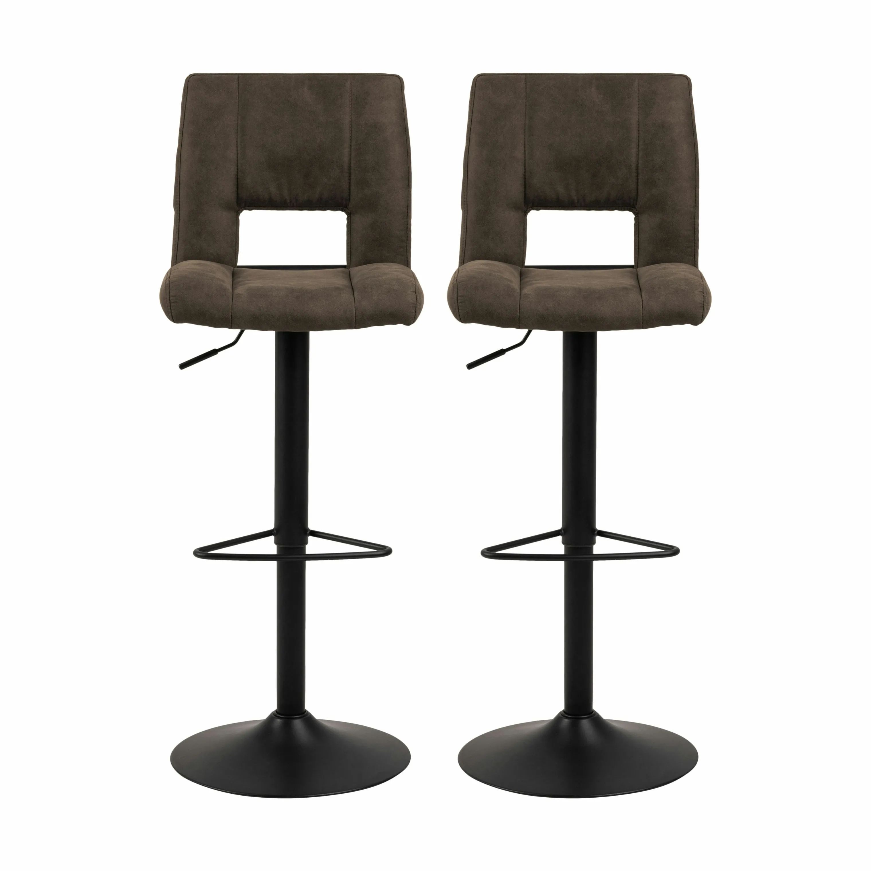 CASA Living Barstole Sylvia Barstol - 2 stk. i Mat sort, 1