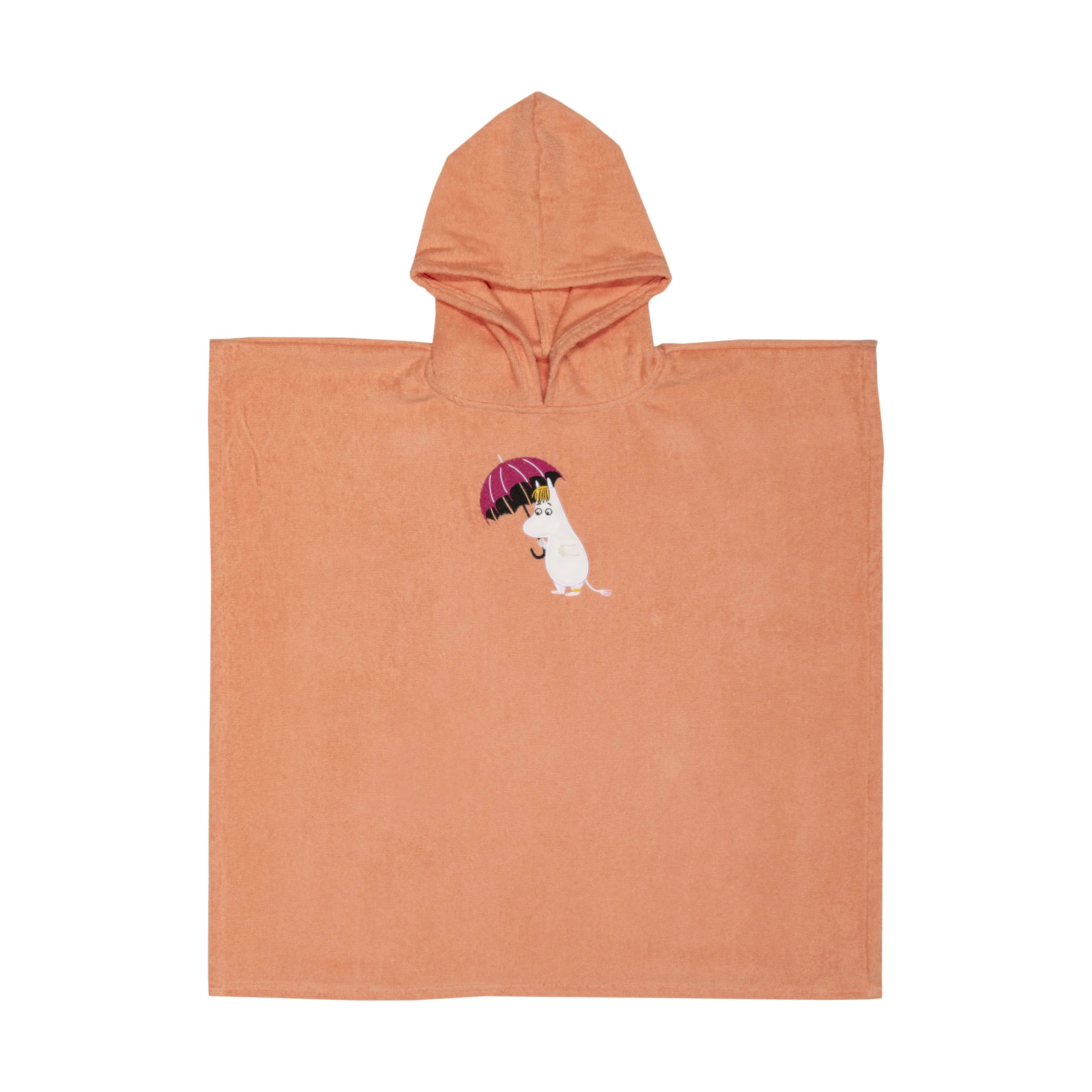 Moomin Arabia Håndklæder Arabia Badeværelse Børneponcho i Under Paraplyen, 1
