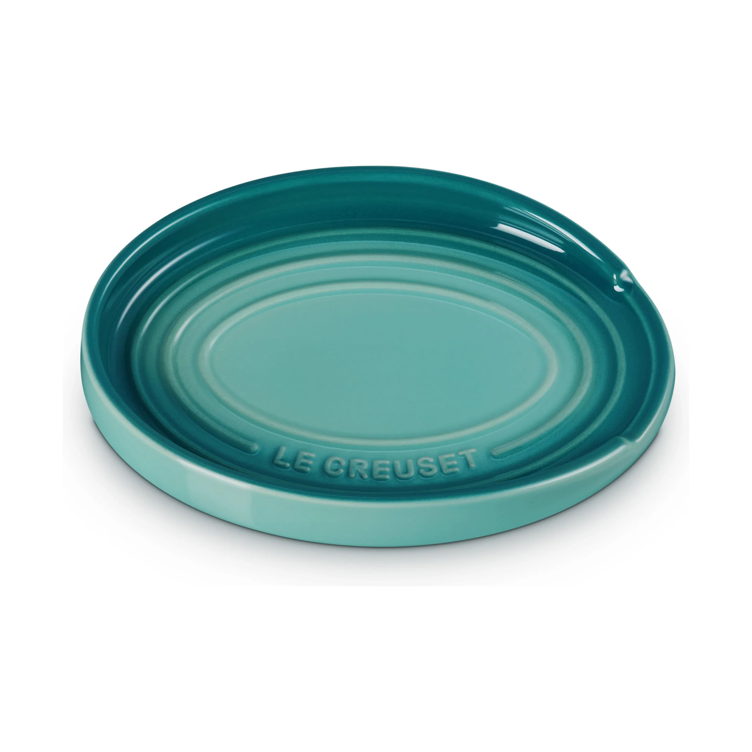 Le Creuset Øvrigt køkkengrej Signature Oval Grydeskeholder i Bleu Riviera, 3