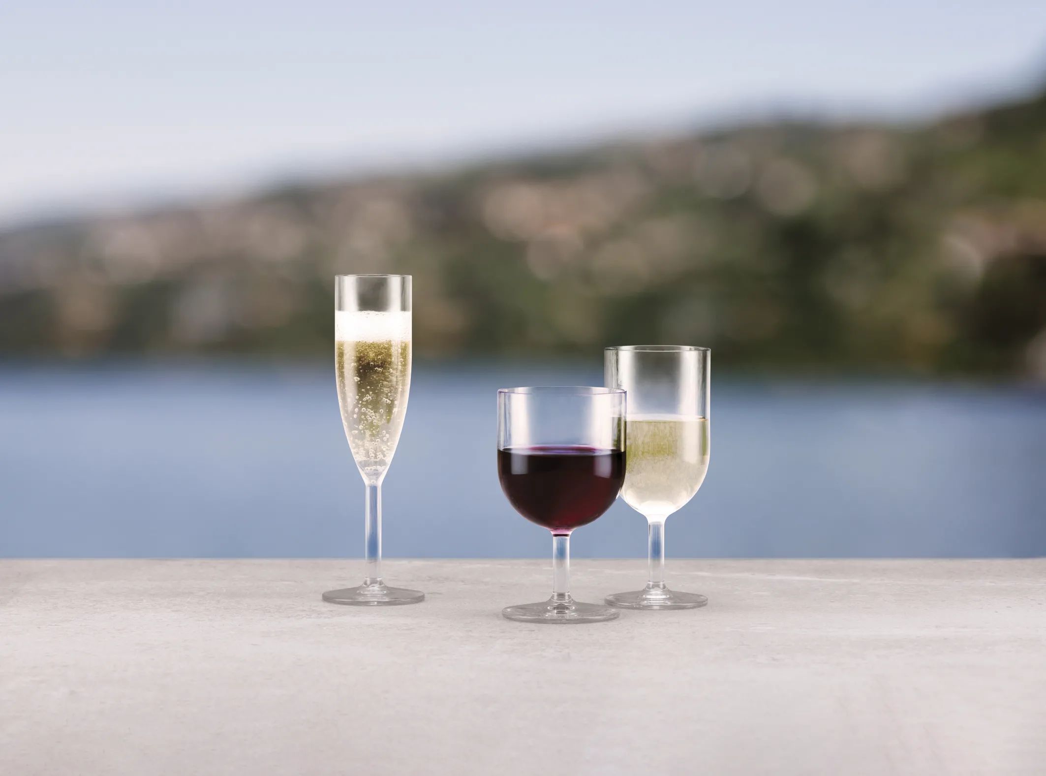 Bodum Hvidvinsglas Oktett Hvidvinsglas - 6 stk. i Transparent, 23 cl, 2