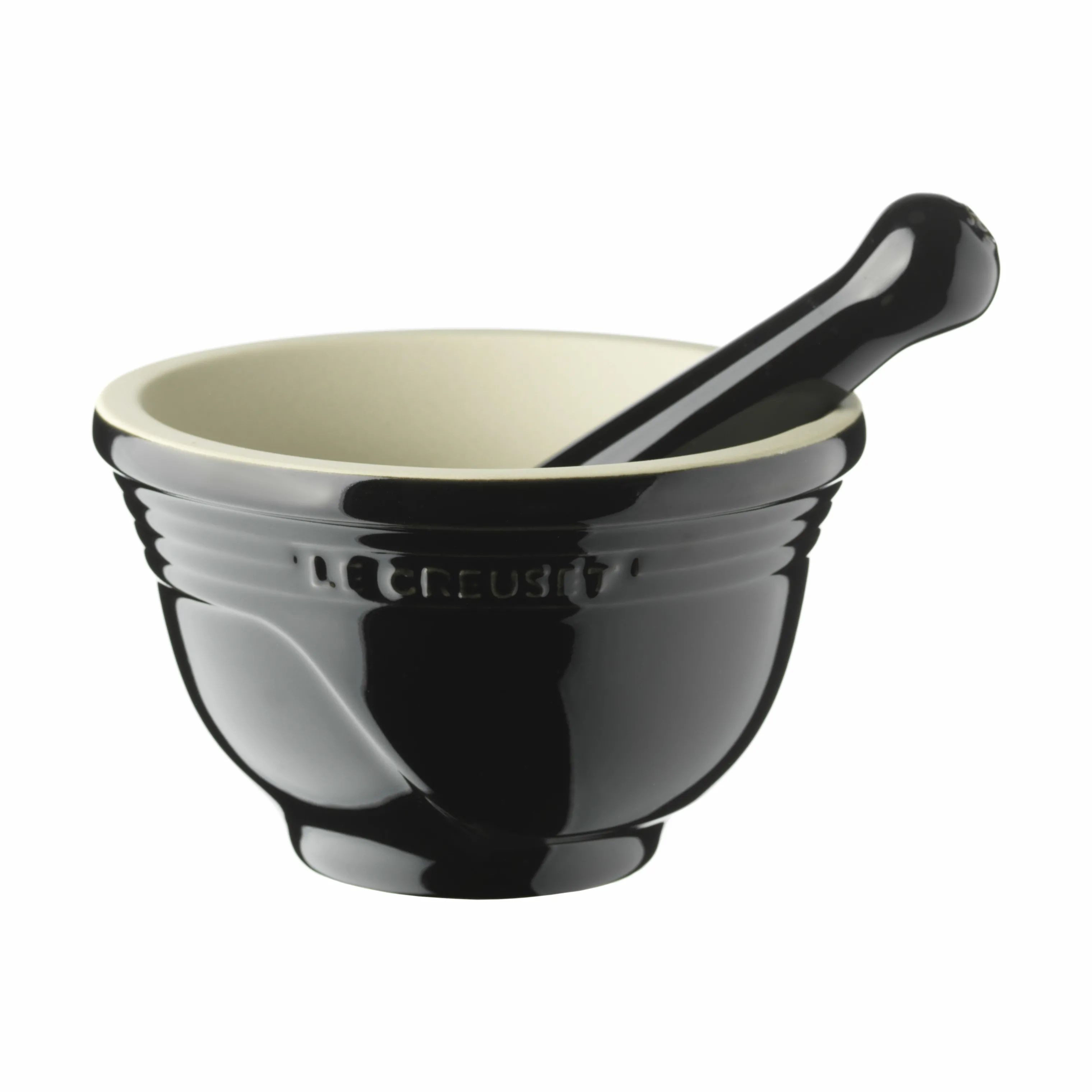 Le Creuset Mortere Morter - 2 dele i Sort, 0.3 L, 1