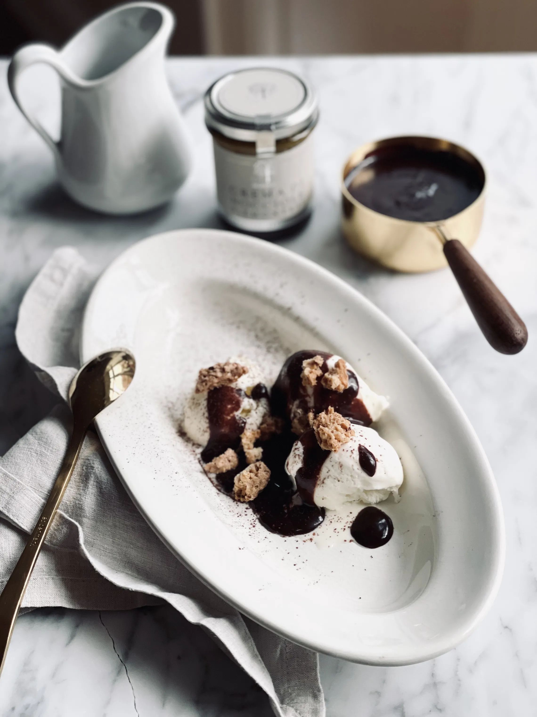 Made by Mama Øvrige delikatesser Smørepålæg m. hasselnød og chokolade i Brun, 4