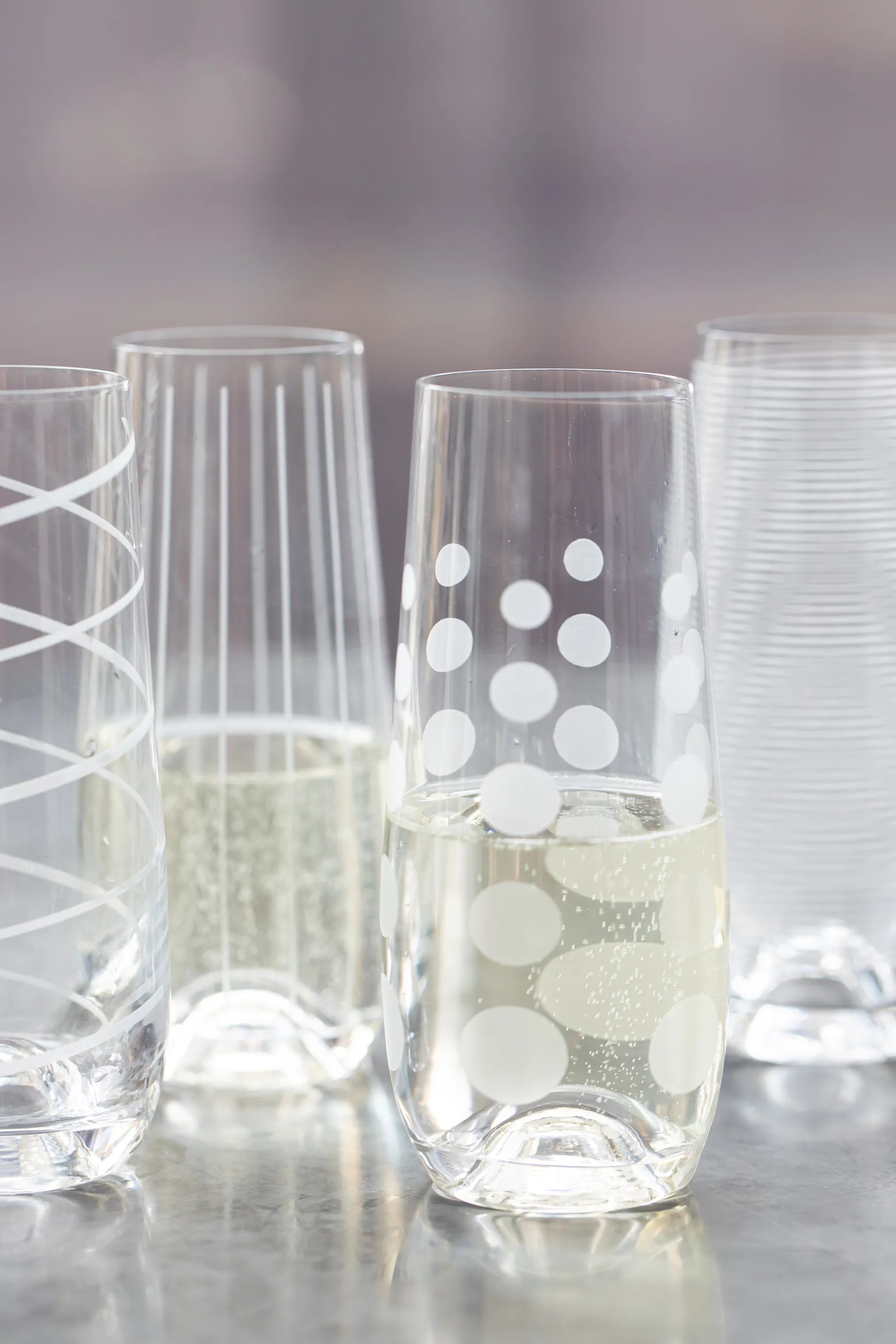Mikasa Champagneglas Cheers Champagneglas - 4 stk. i Klar, 3