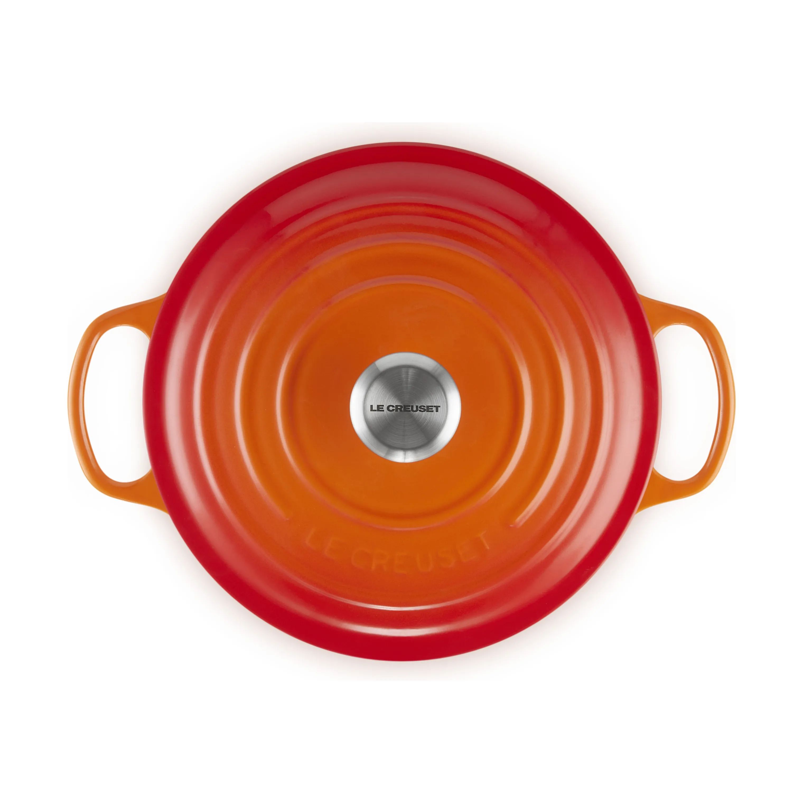 Le Creuset Gryder Signature Gryde i Volcanic, 6.3 L, 3
