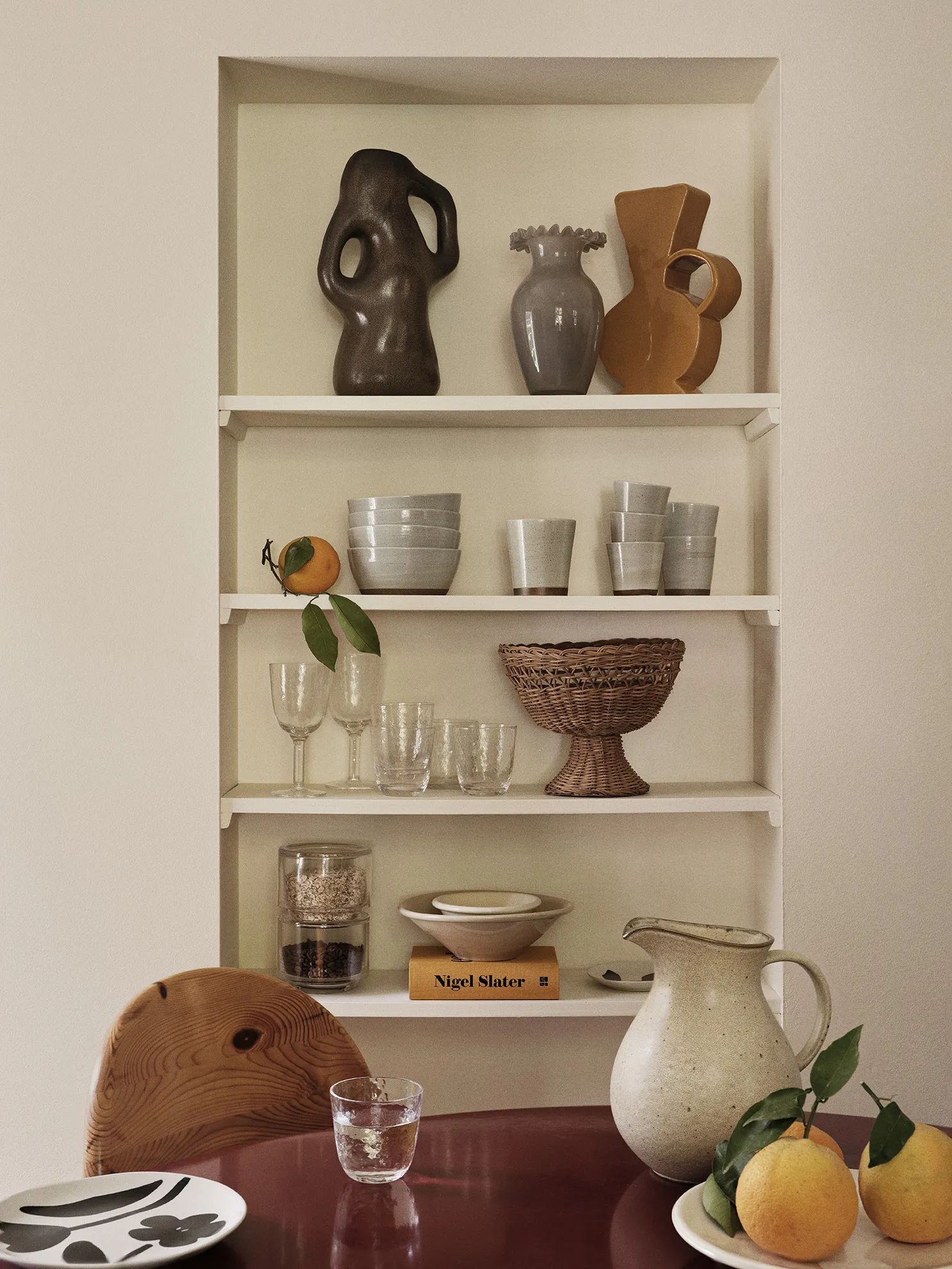 Broste Copenhagen Rødvinsglas Hammered Rødvinsglas i Klar, 3