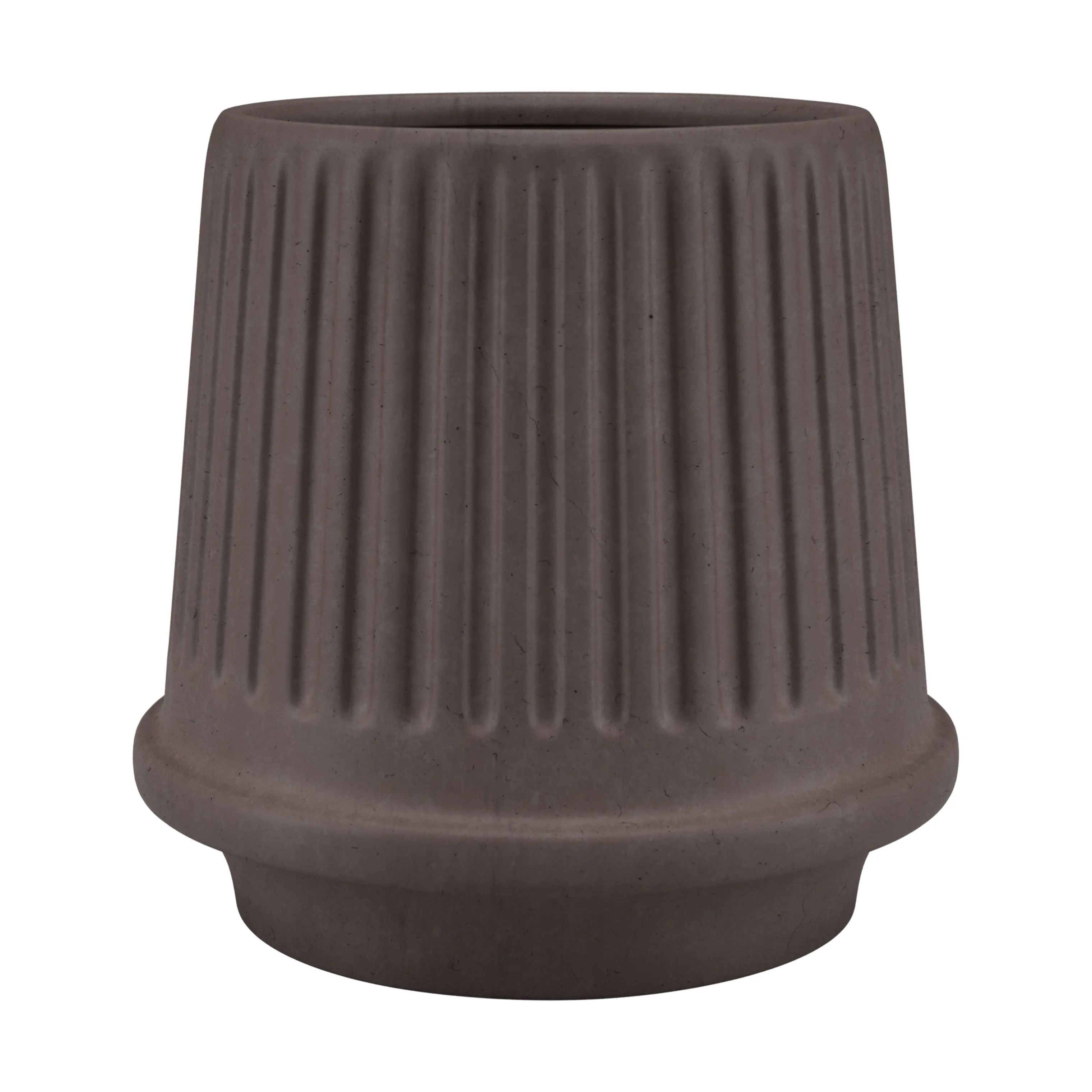 SACKit Plantekrukker Gaia Krukke i Mocca, 17 cm, 1