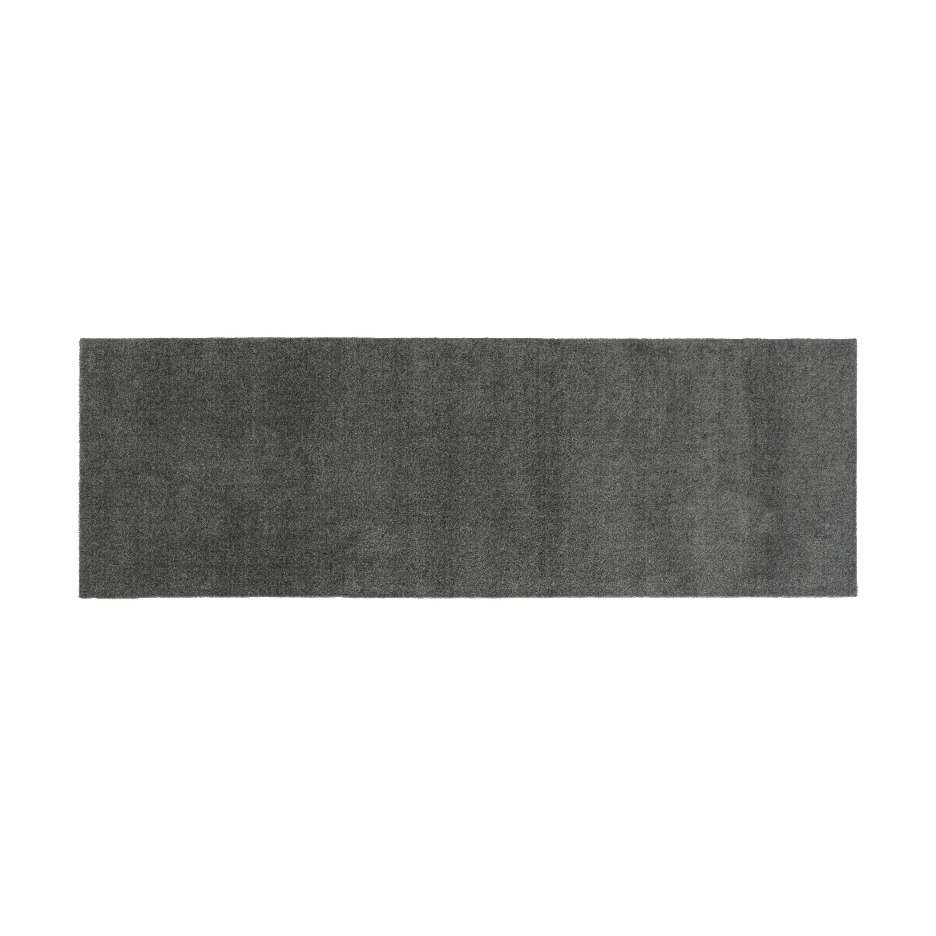 Tica Copenhagen Gulvtæpper Uni Color Gulvtæppe i Steelgrey , B90 x L200 cm, 1