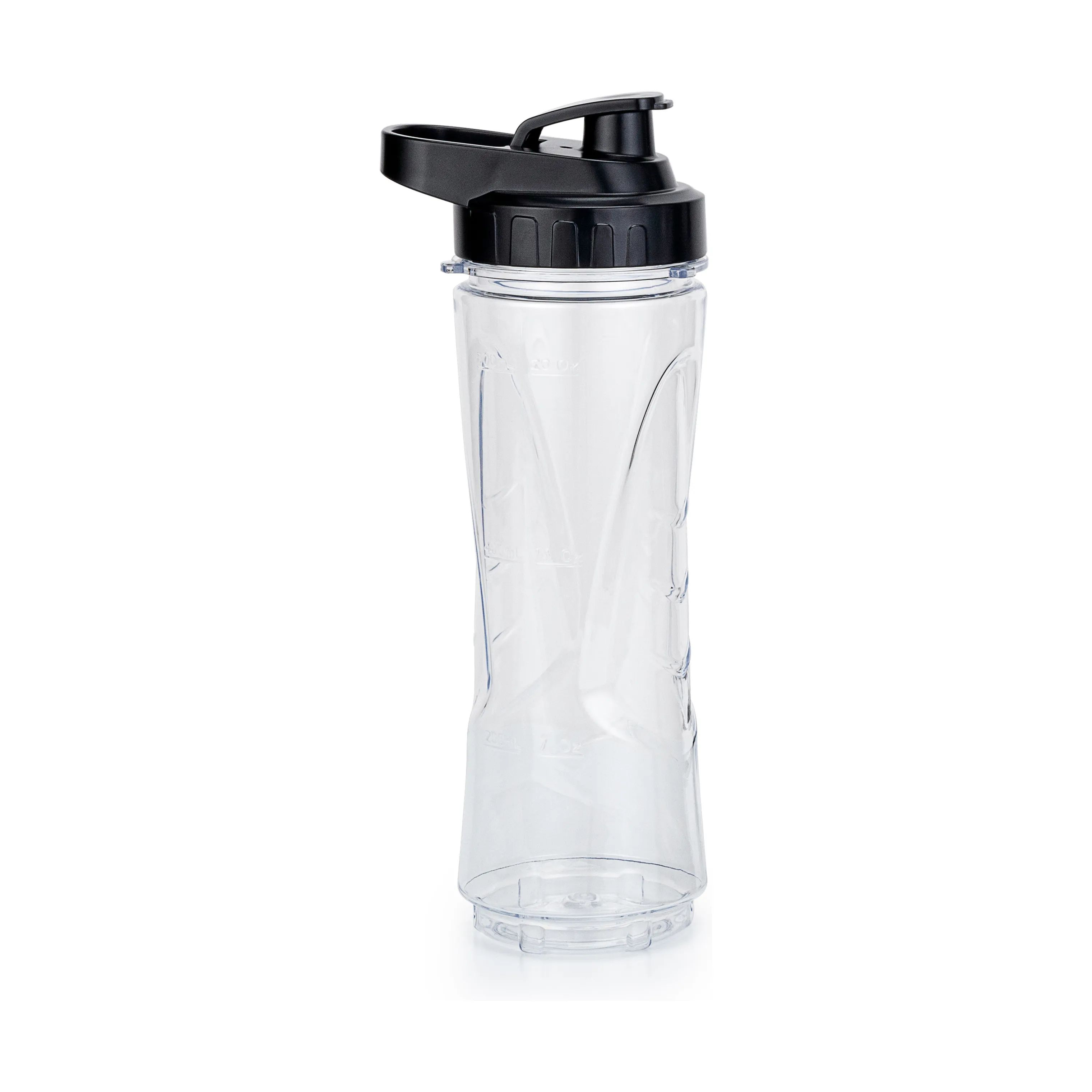Wilfa Drikkedunke Blend 2GO Drikkeflaske i Klar plast/sort, 1