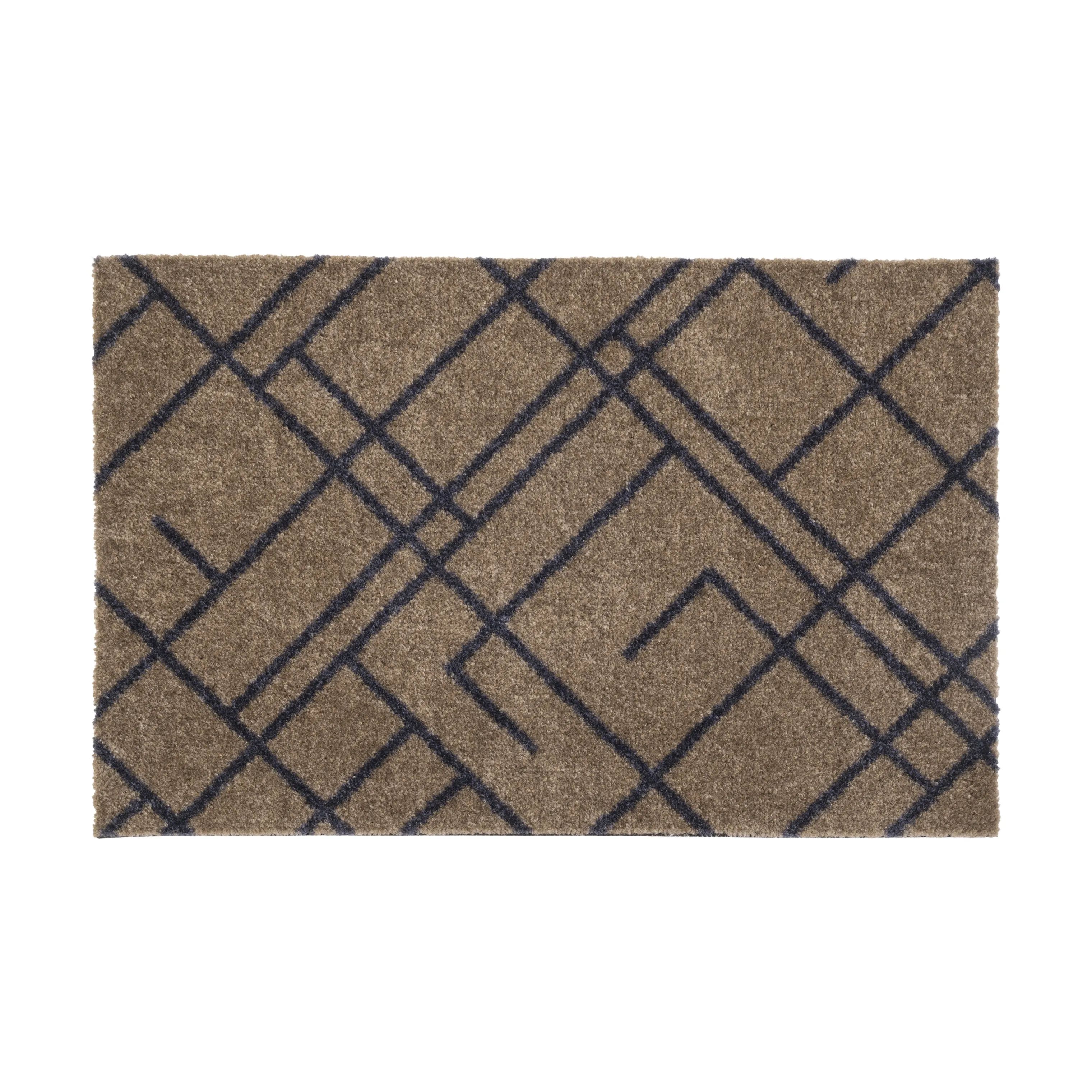 Tica Copenhagen Dørmåtter Lines Dørmåtte i sand , B60 x L40 cm, 1