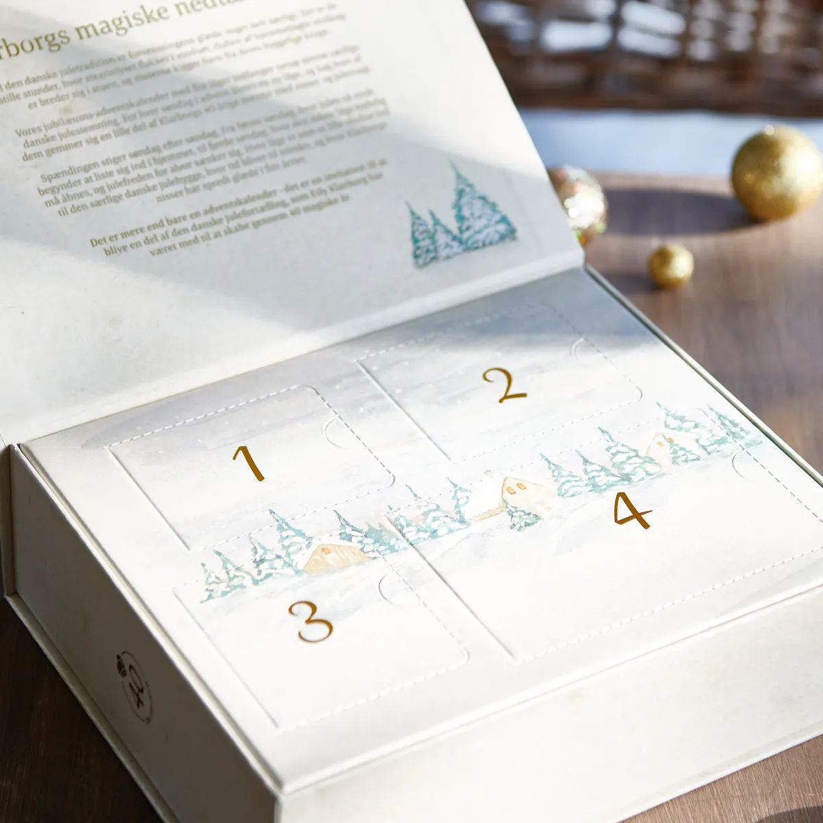 Klarborg Nisser Adventskalender - 40 års Jubilæum i Multifarvet, 4