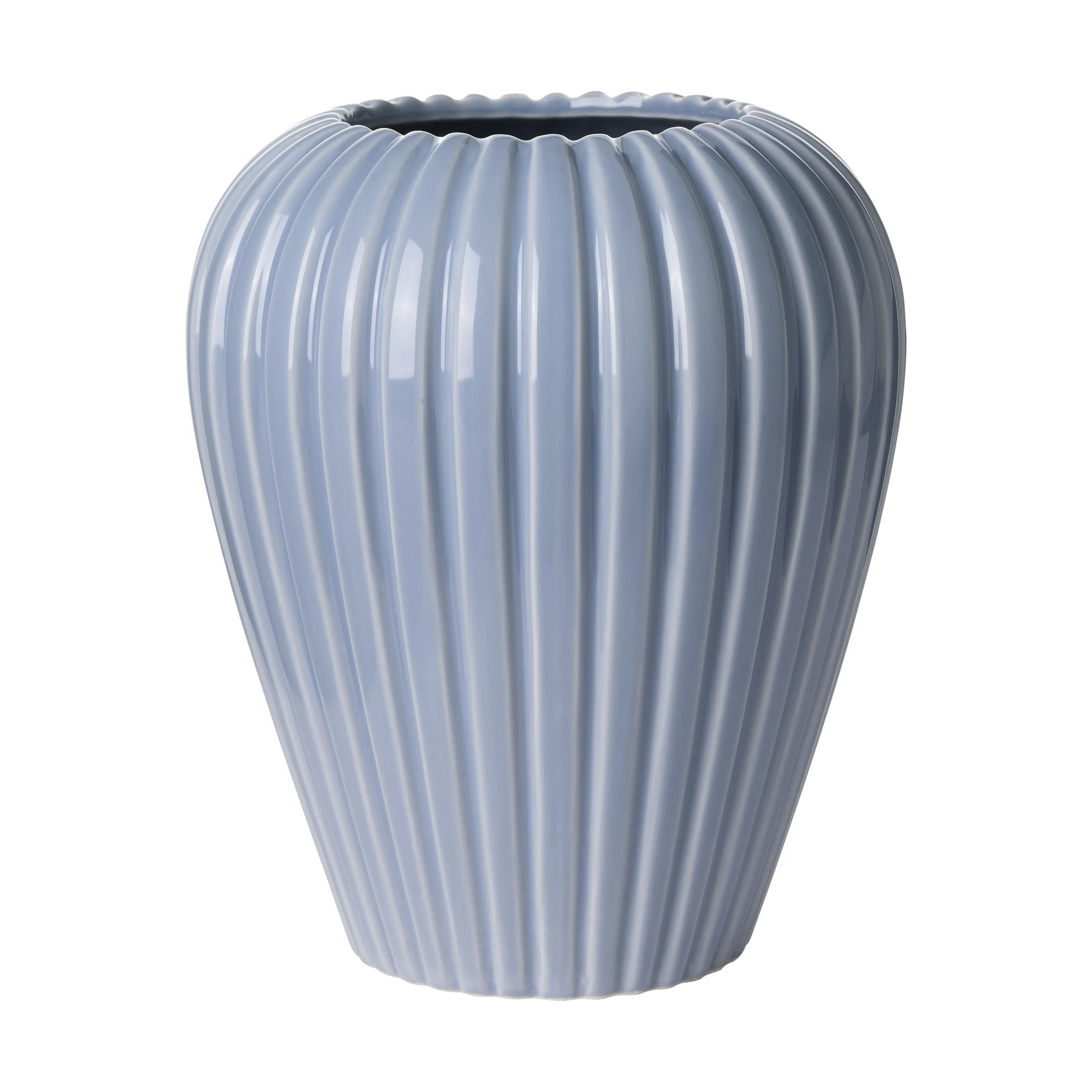 erik bagger a/s Vaser Eslau lilje Vase i Dueblå, 20 cm, 1