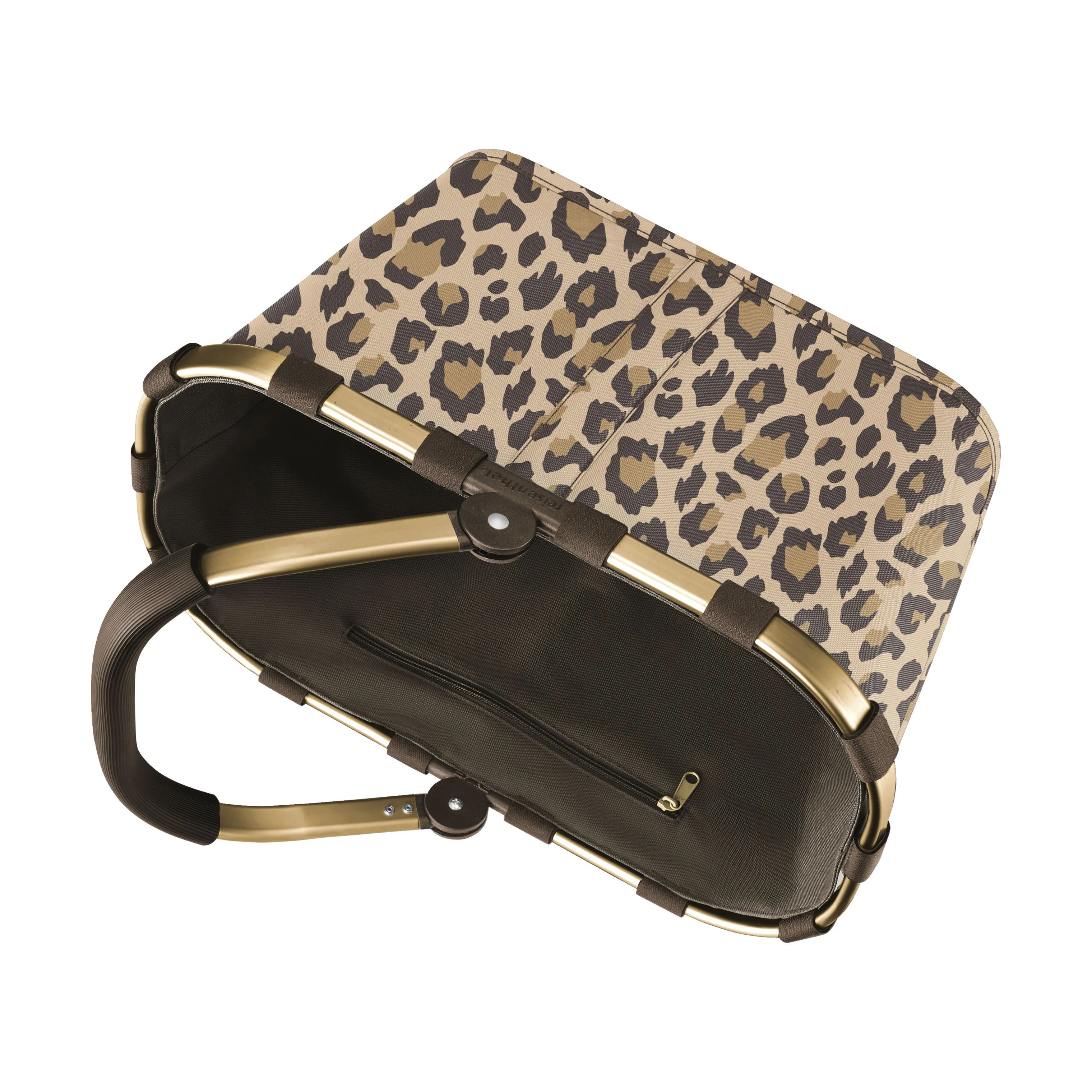 Reisenthel Indkøbskurve Carrybag Kurv i Leo macchiato, B48 x L28 cm, 5