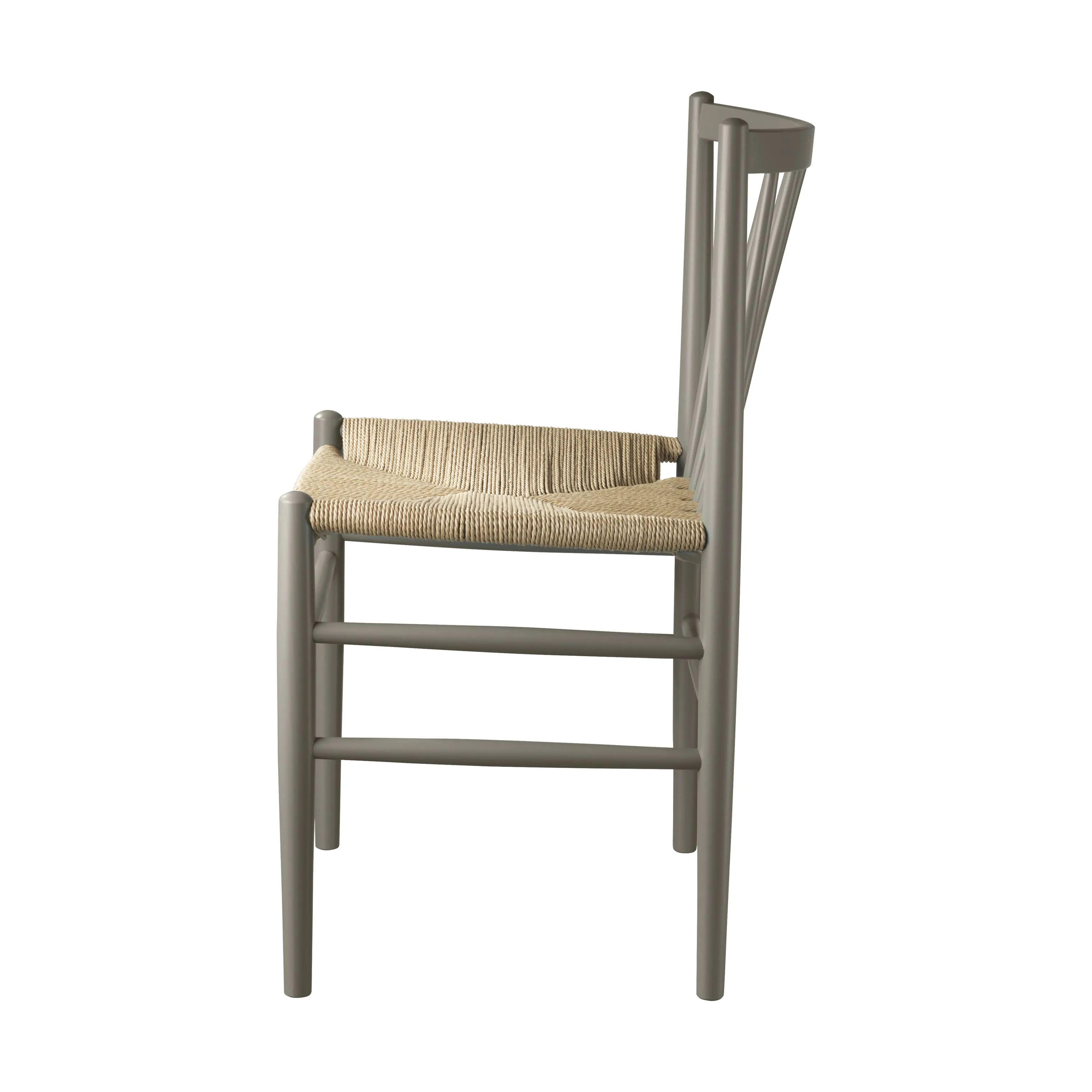 FDB Møbler Spisebordsstole J80 Spisebordsstol i Moss Grey (NCS S6005-G50Y), 3